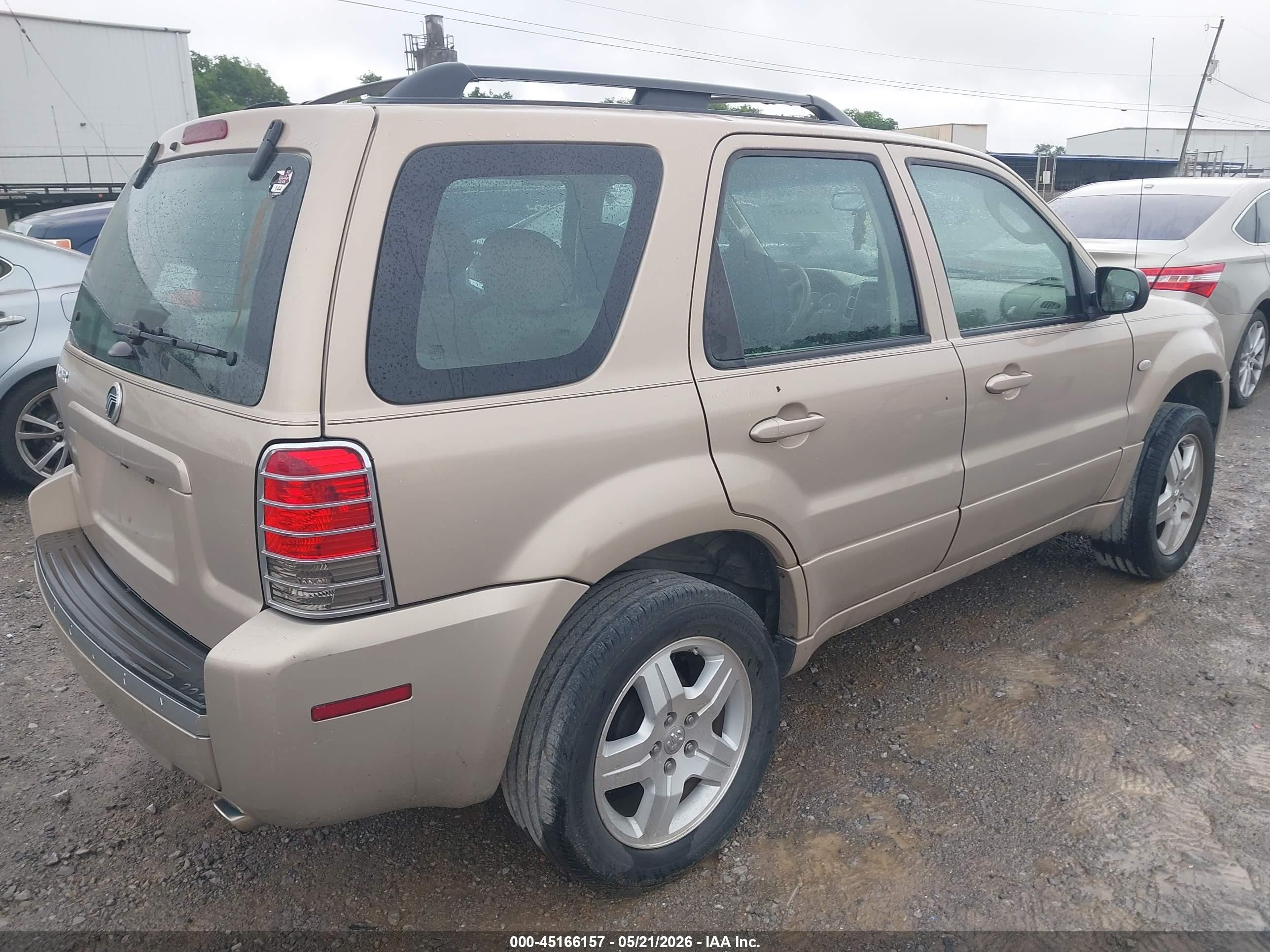 2007 Mercury Mariner Convenience Cream vin: 4M2YU80ZX7KJ16481