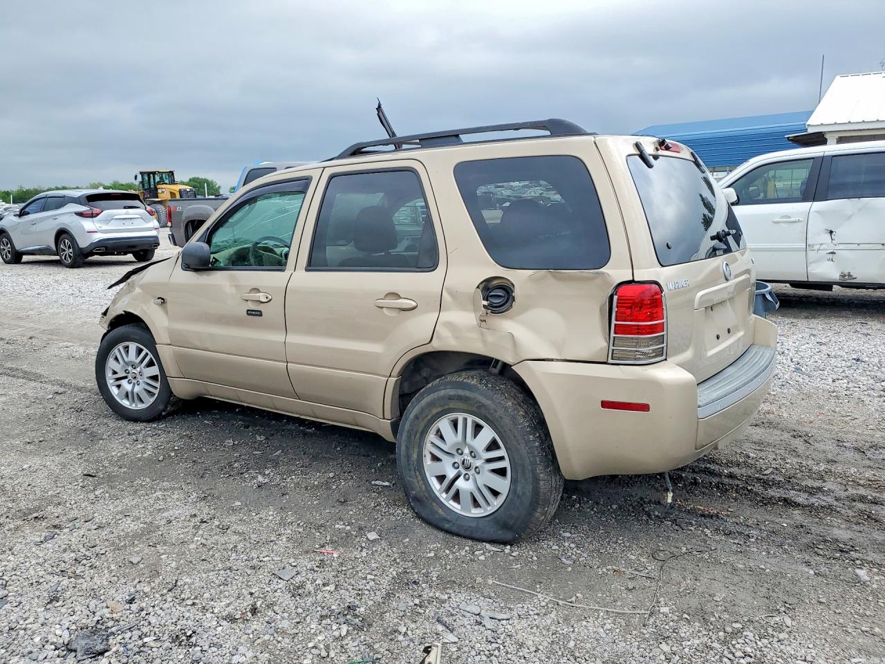 2007 Mercury Mariner Luxury Золотой vin: 4M2YU81117KJ19584