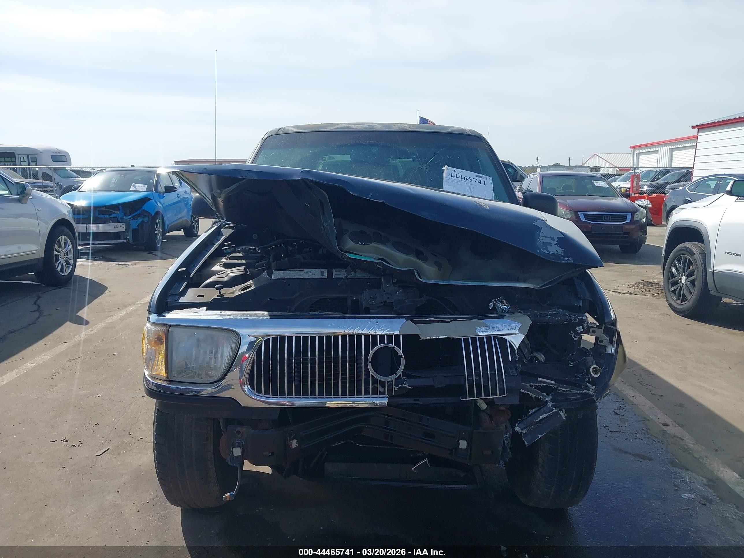 1999 Mercury Mountaineer   Синий vin: 4M2ZU55PXXUJ02868