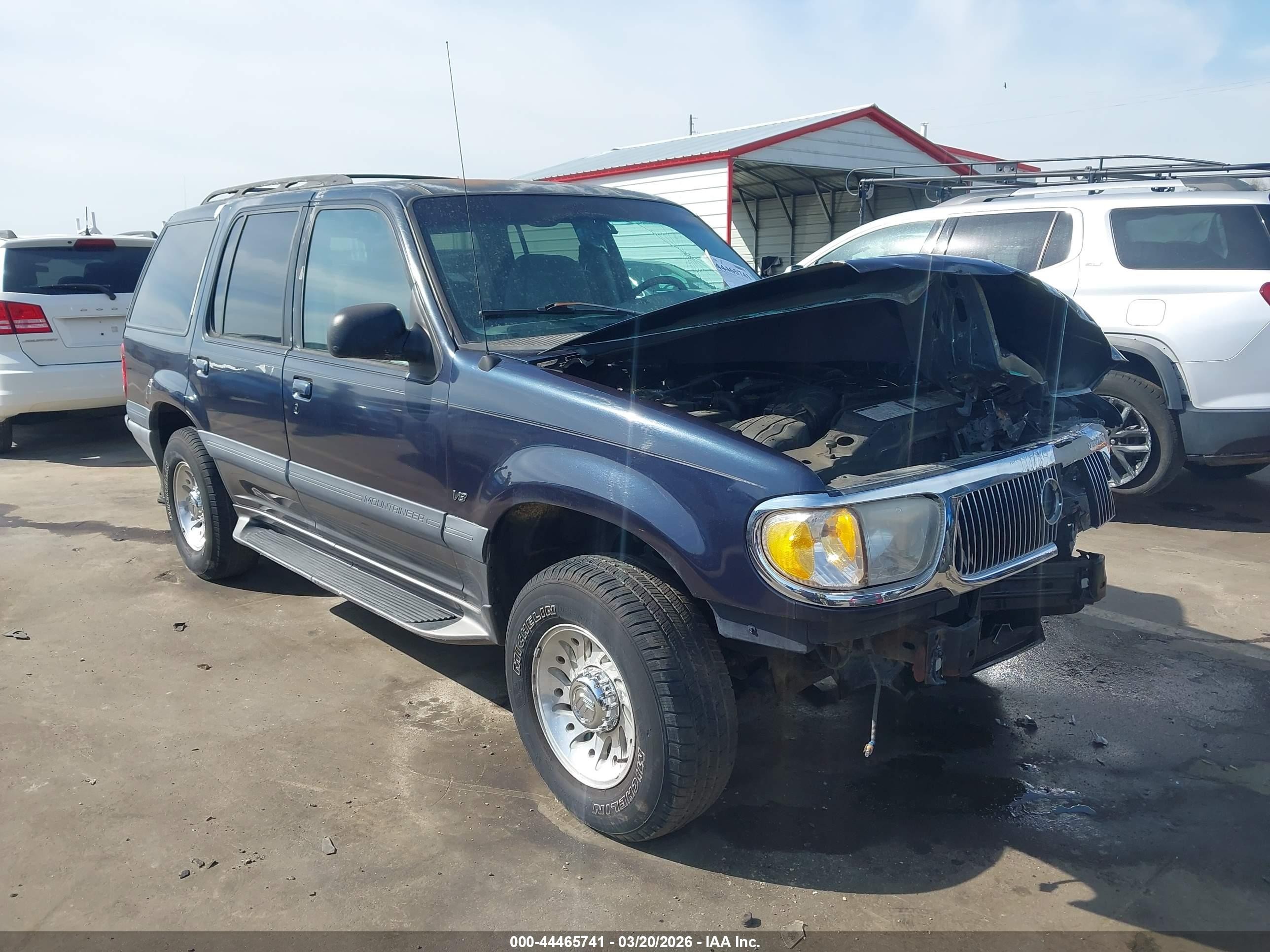 1999 Mercury Mountaineer   Blue vin: 4M2ZU55PXXUJ02868