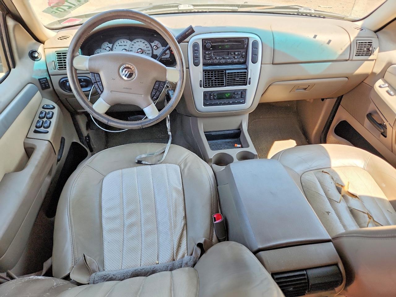 2002 Mercury Mountaineer Зеленый vin: 4M2ZU66E42ZJ29983