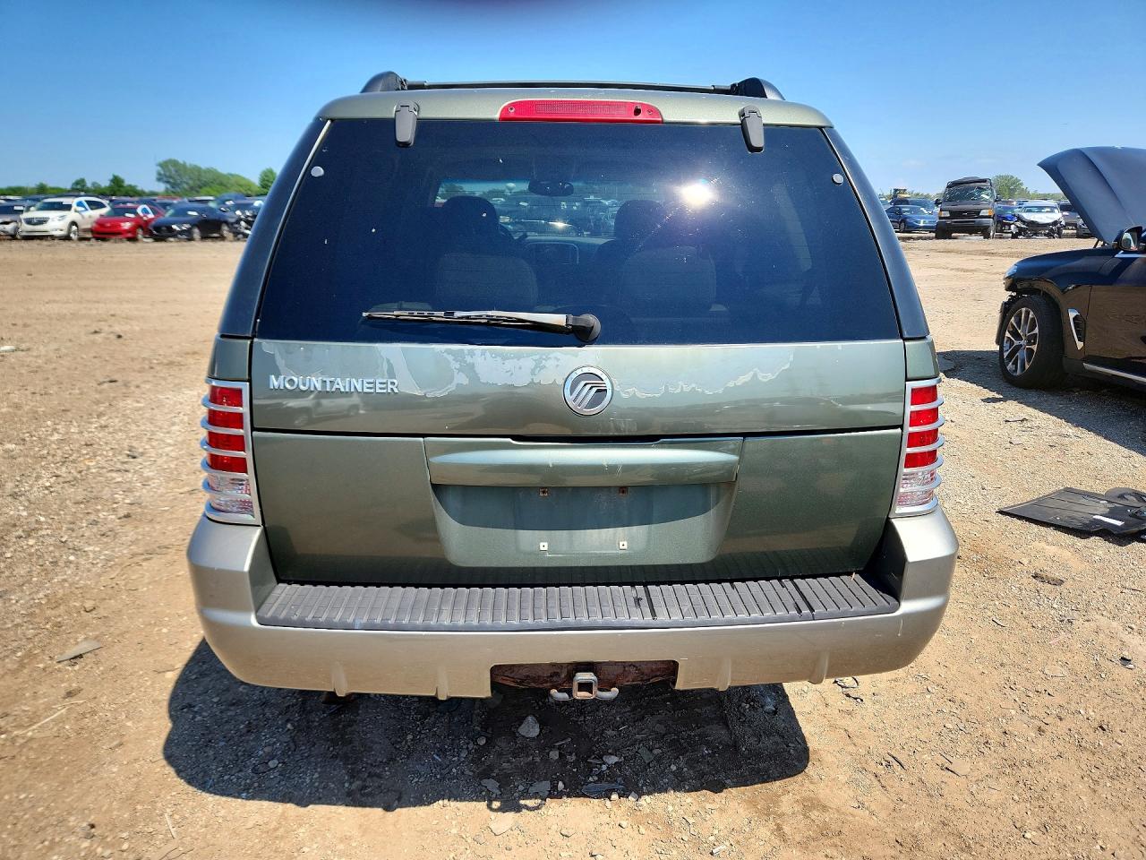 2002 Mercury Mountaineer Зеленый vin: 4M2ZU66E42ZJ29983