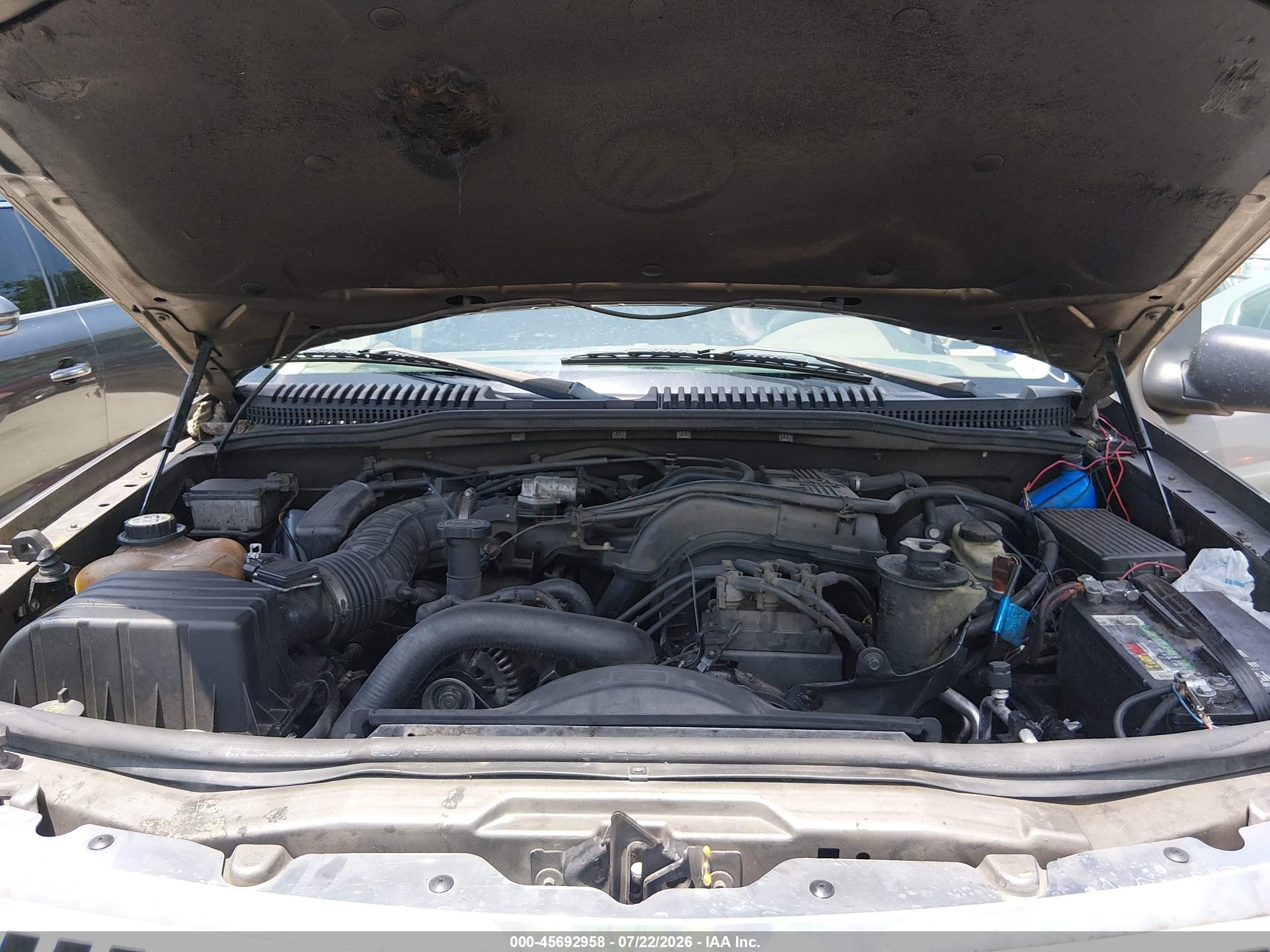 2002 Mercury Mountaineer   Gray vin: 4M2ZU66K12ZJ38579