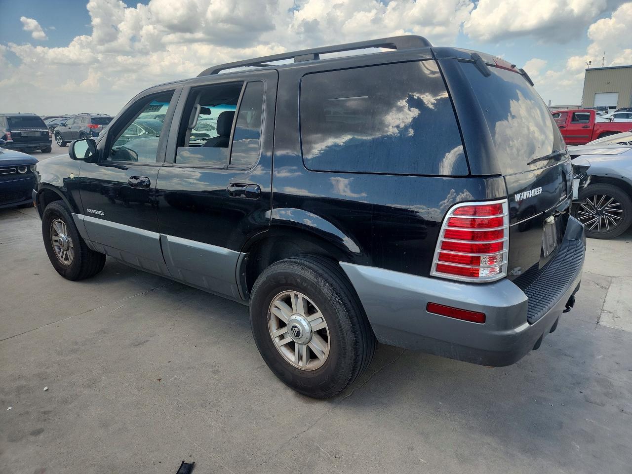 2002 Mercury Mountaineer Black vin: 4M2ZU66K42UJ35883