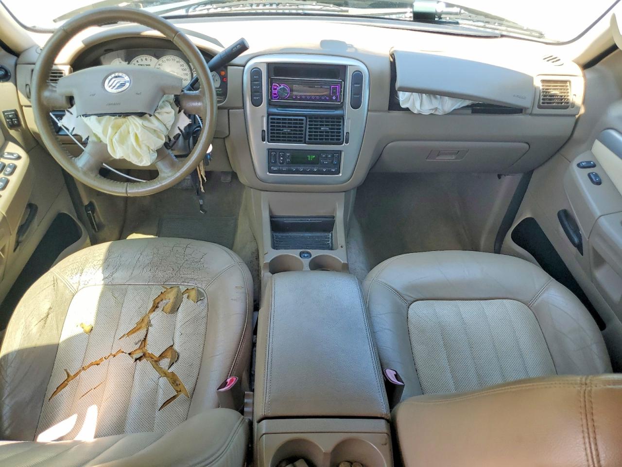2005 Mercury Mountaineer Gold vin: 4M2ZU66K55ZJ01488