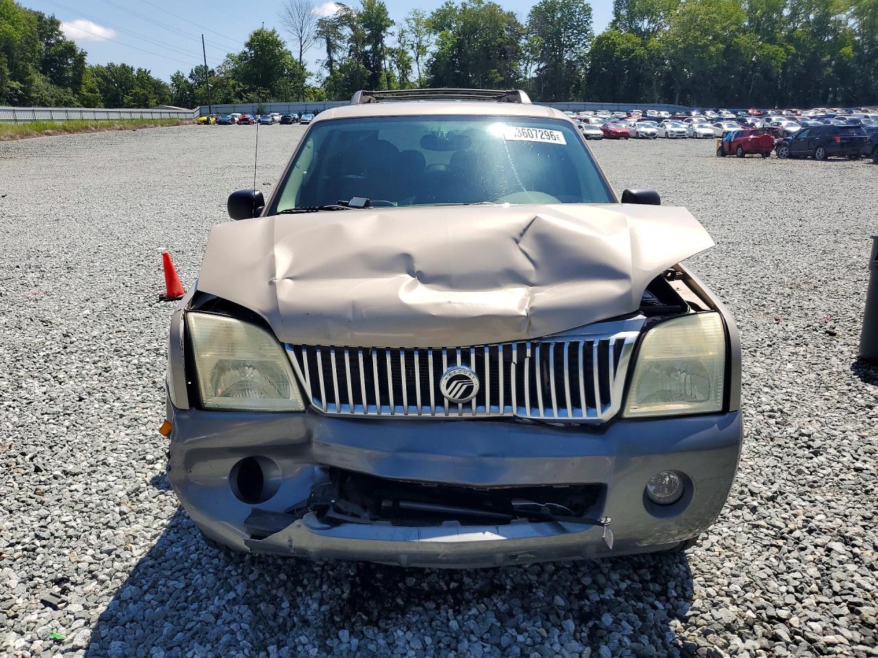 2005 Mercury Mountaineer Gold vin: 4M2ZU66K55ZJ01488