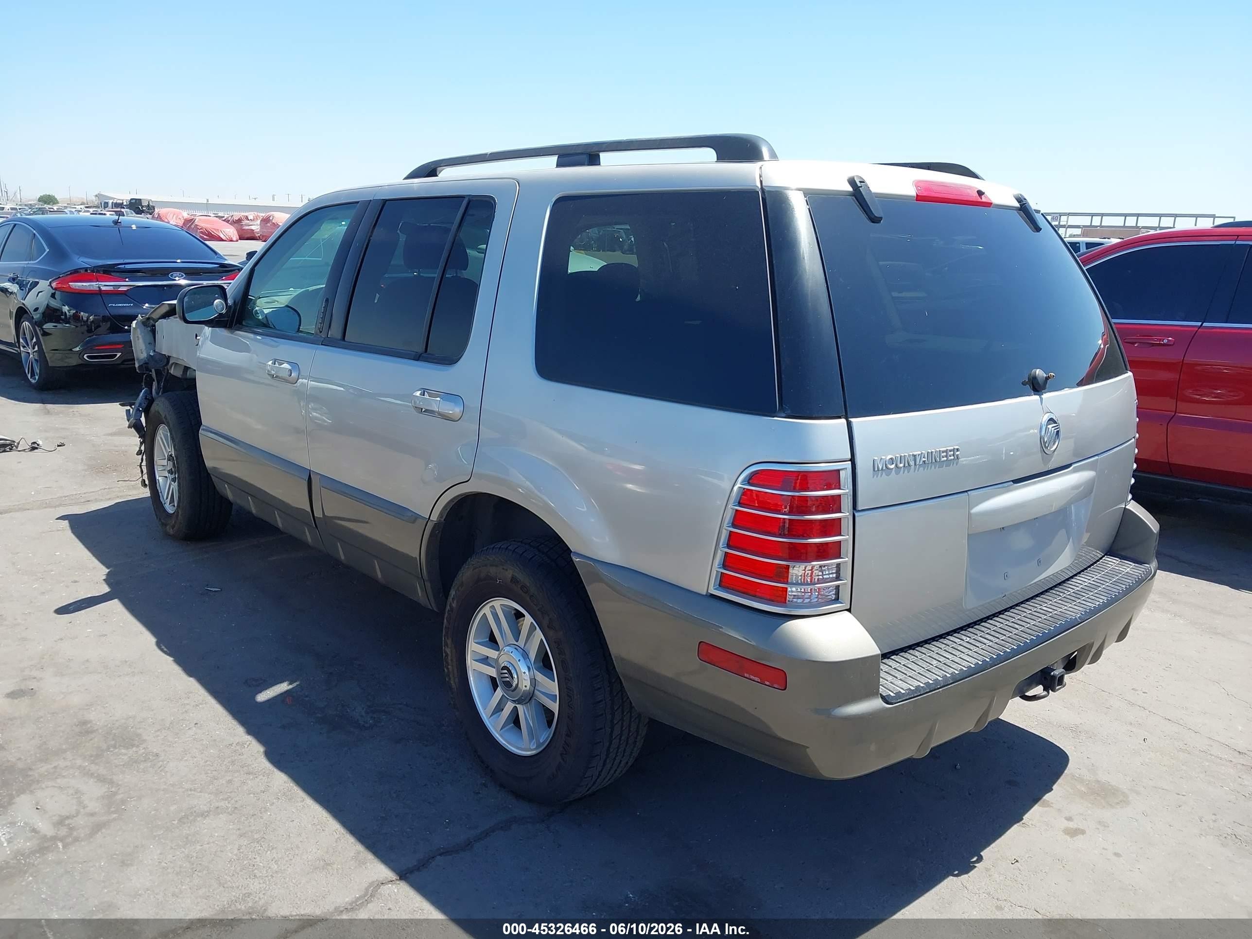 2003 Mercury Mountaineer   Tan vin: 4M2ZU66K63UJ15510