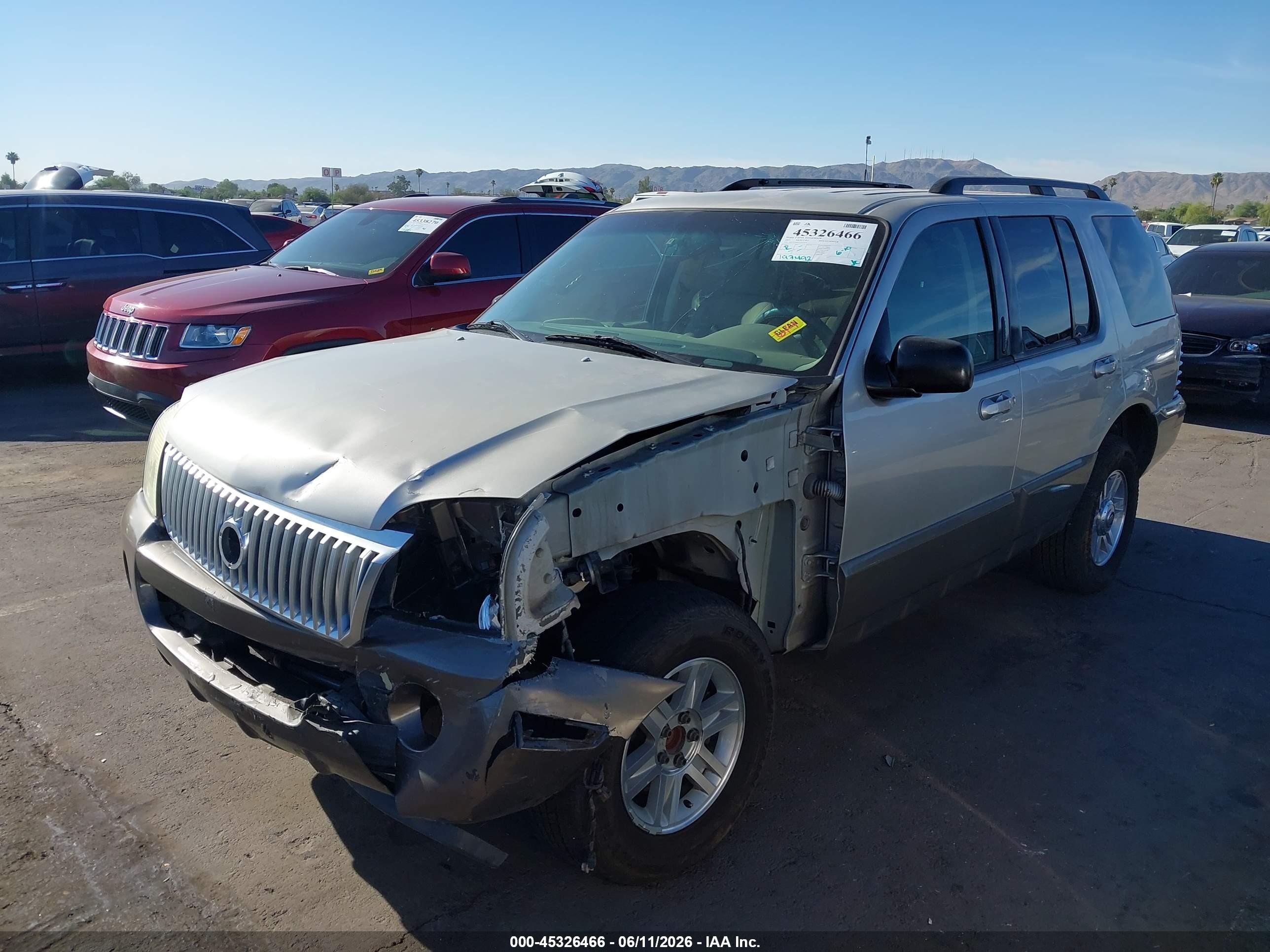 2003 Mercury Mountaineer   Tan vin: 4M2ZU66K63UJ15510