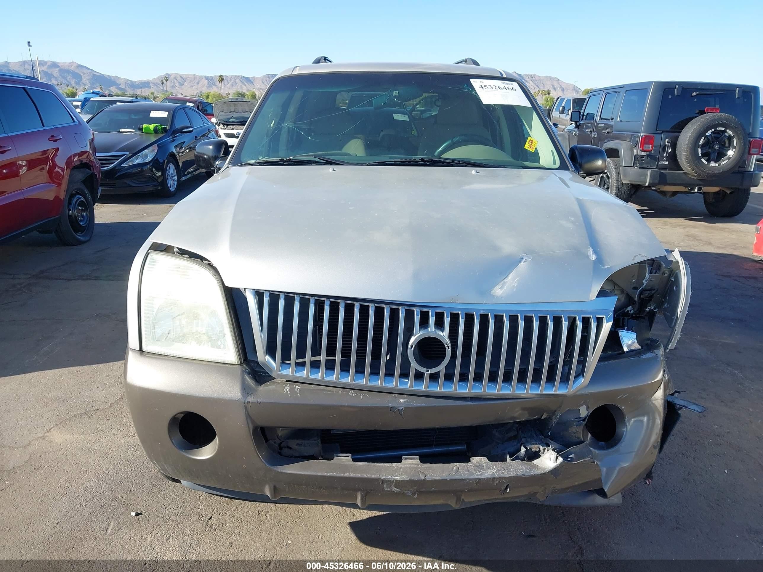 2003 Mercury Mountaineer   Tan vin: 4M2ZU66K63UJ15510