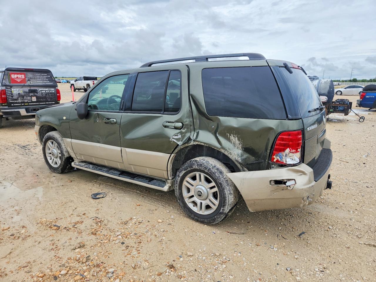 2004 Mercury Mountaineer Green vin: 4M2ZU66K64ZJ42825