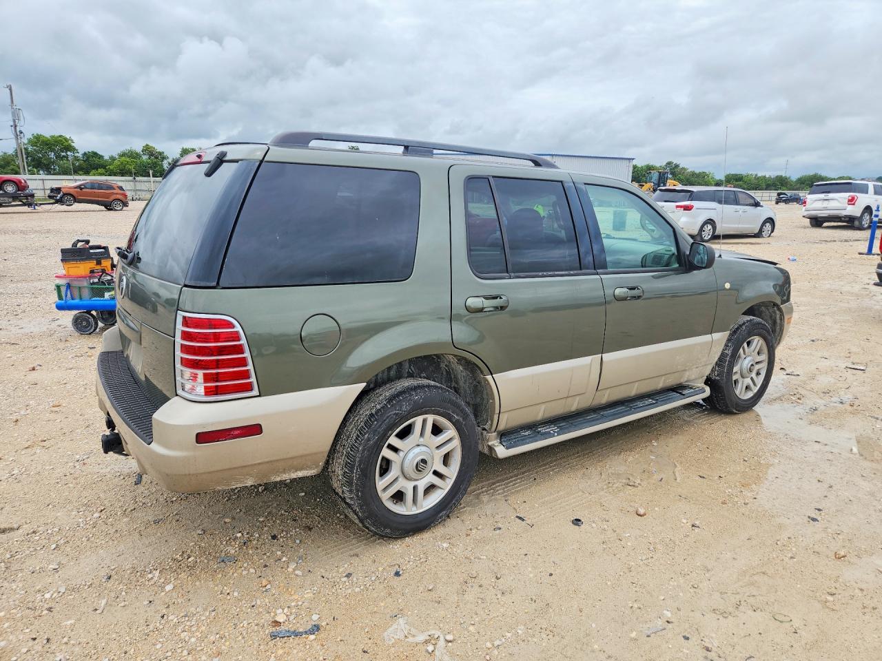 2004 Mercury Mountaineer Green vin: 4M2ZU66K64ZJ42825