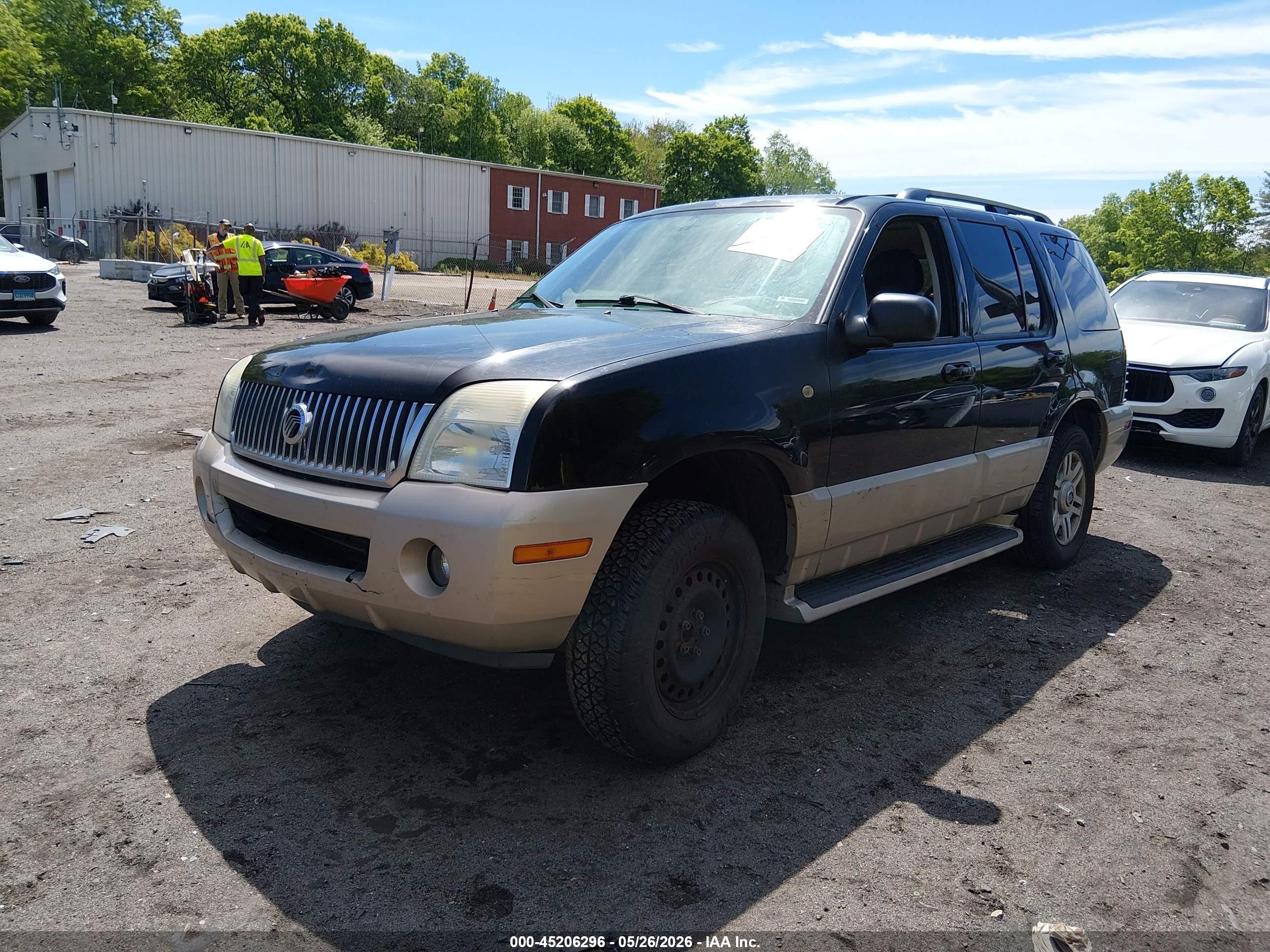 2004 Mercury Mountaineer   Black vin: 4M2ZU86E94UJ18246