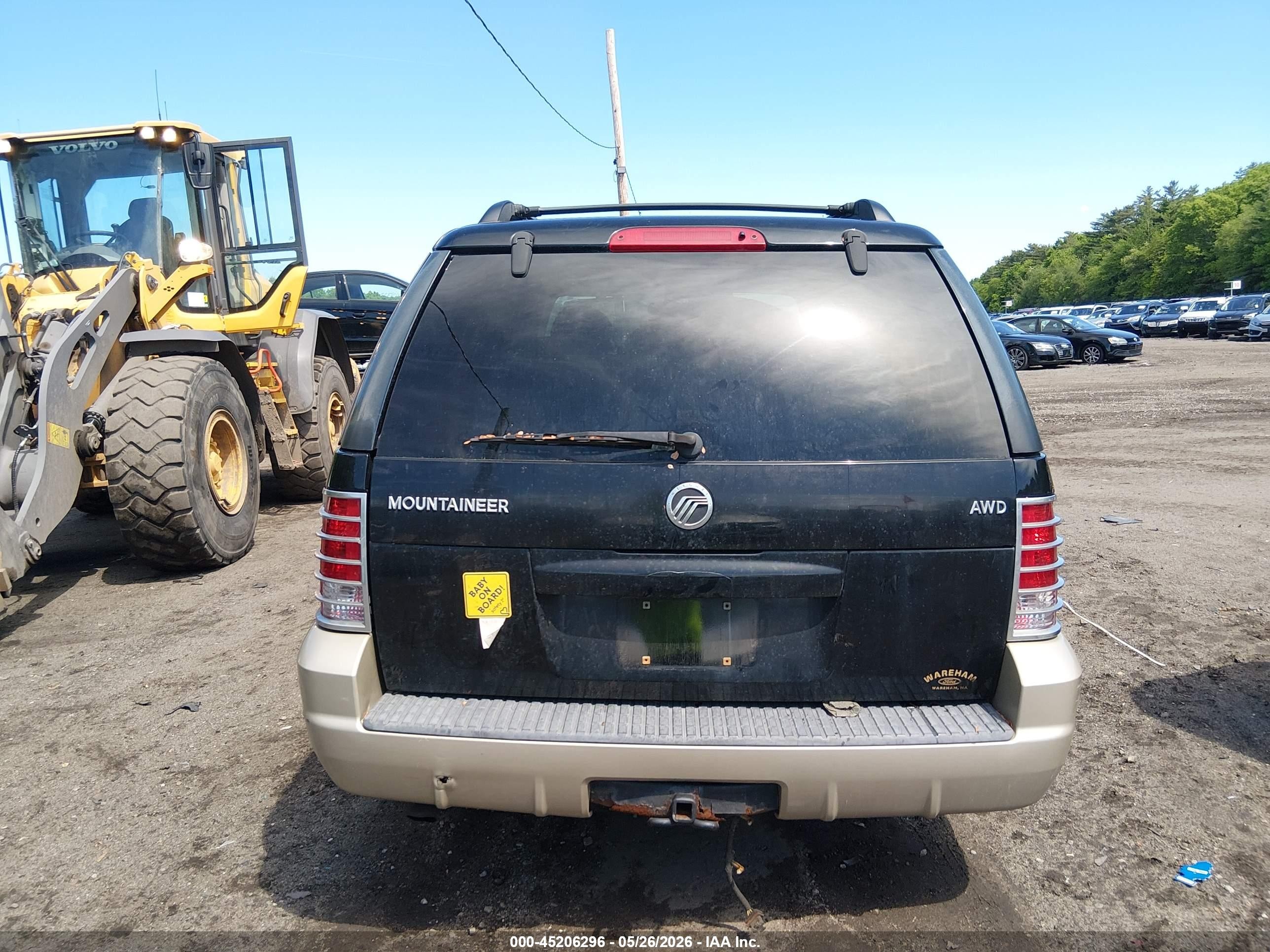 2004 Mercury Mountaineer   Black vin: 4M2ZU86E94UJ18246