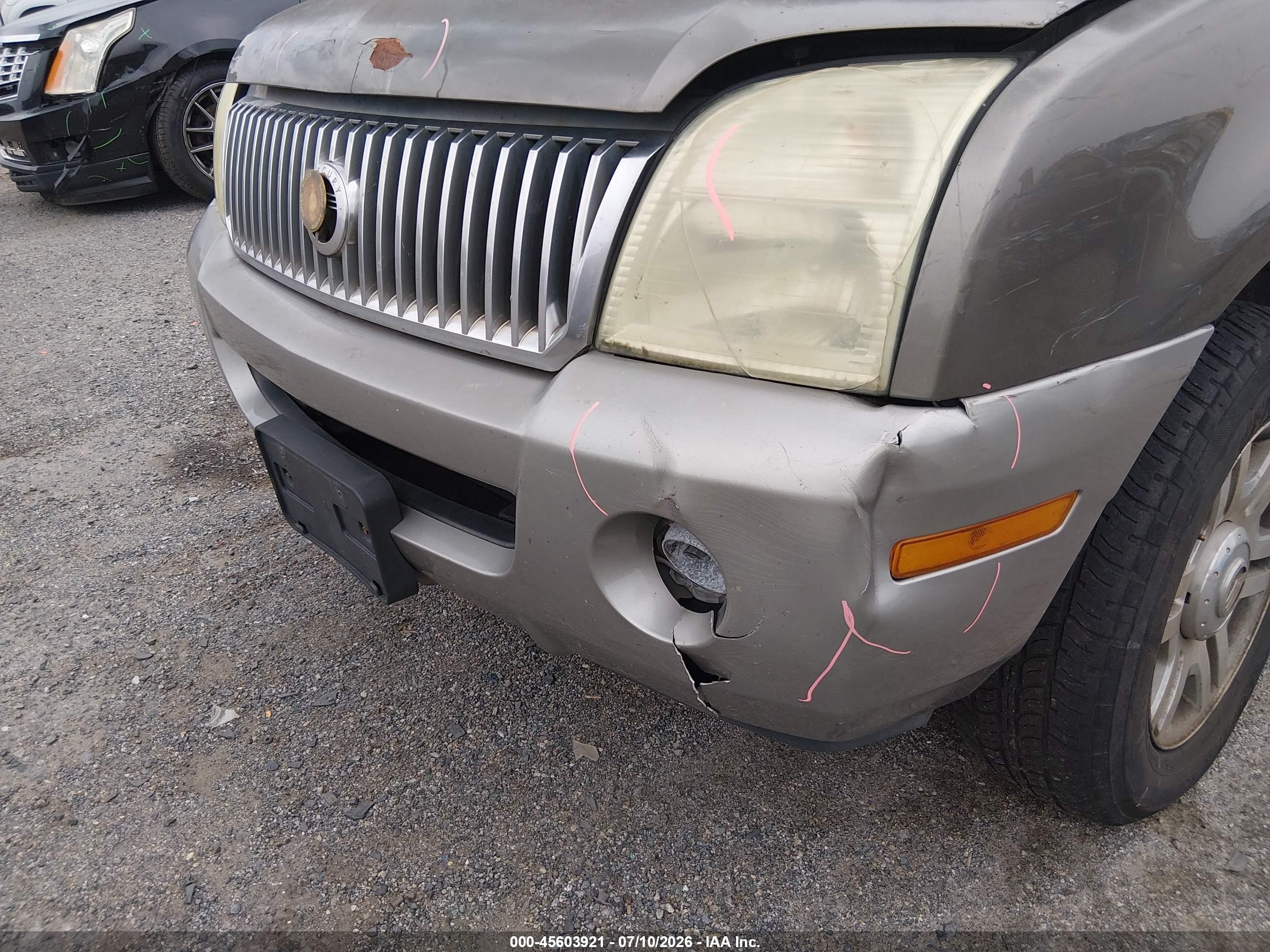 2003 Mercury Mountaineer Green vin: 4M2ZU86K13ZJ37932