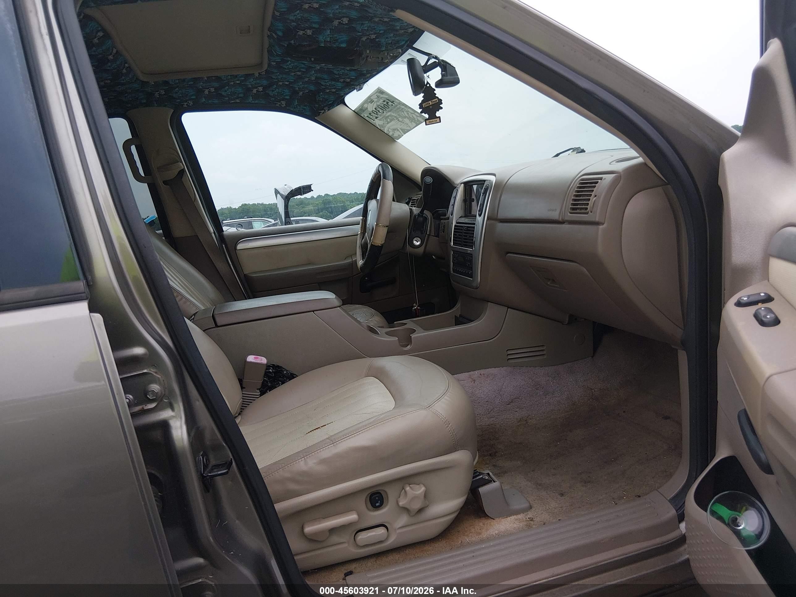 2003 Mercury Mountaineer Green vin: 4M2ZU86K13ZJ37932