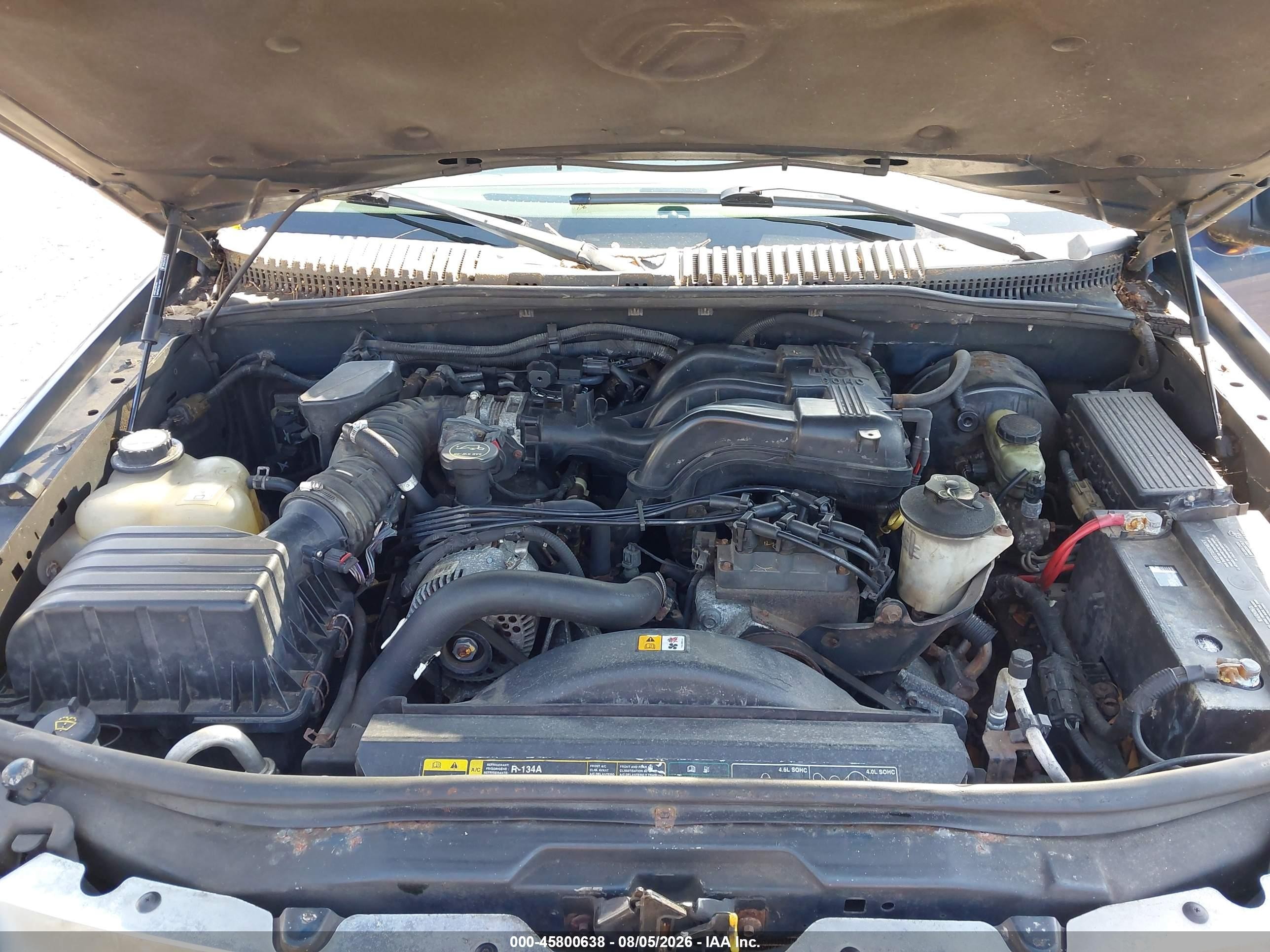 2004 Mercury Mountaineer   Blue vin: 4M2ZU86K14UJ12348