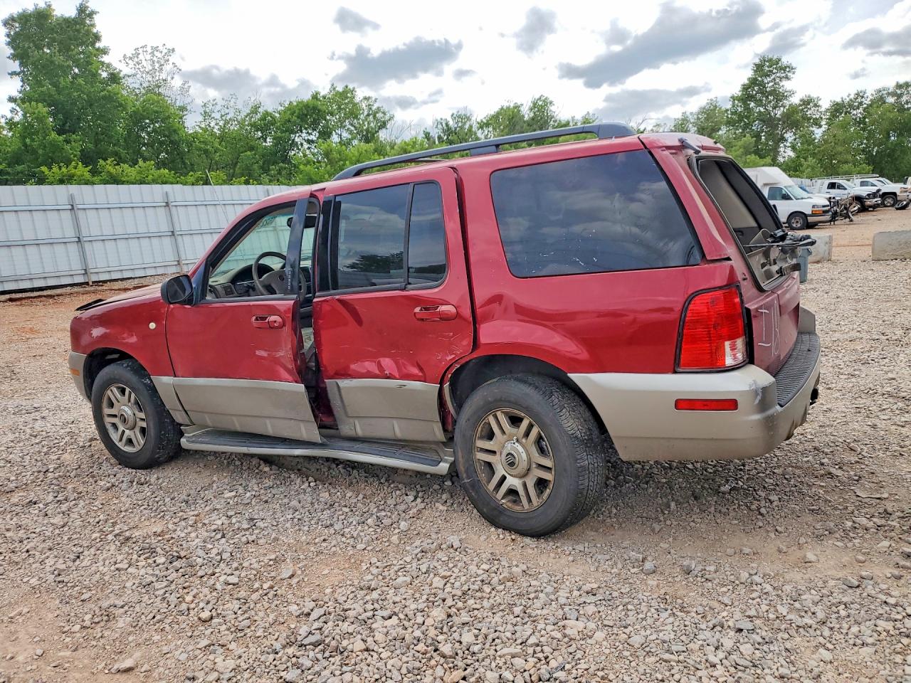 2003 Mercury Mountaineer Темно-бордовый vin: 4M2ZU86K43ZJ41456