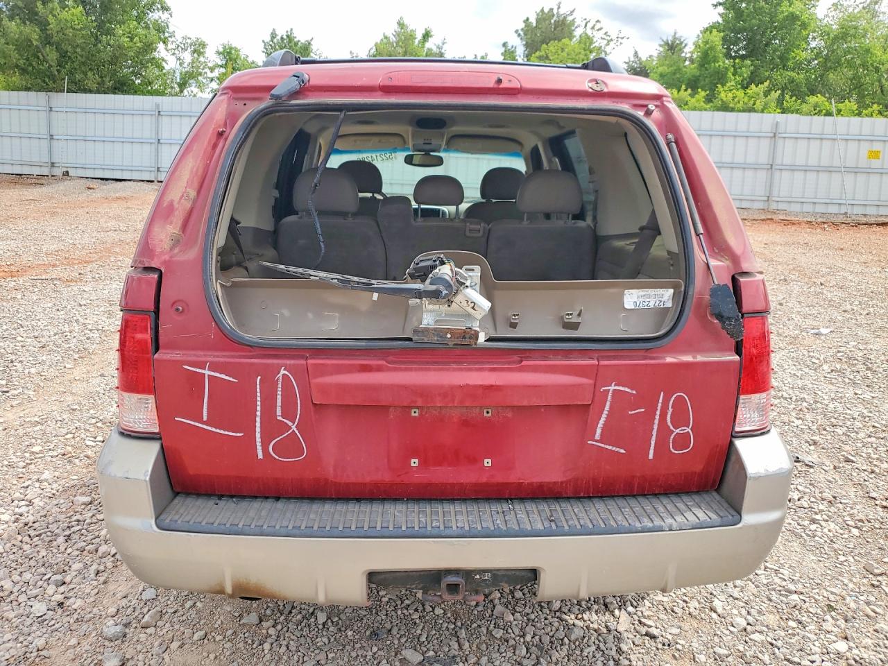 2003 Mercury Mountaineer Темно-бордовый vin: 4M2ZU86K43ZJ41456