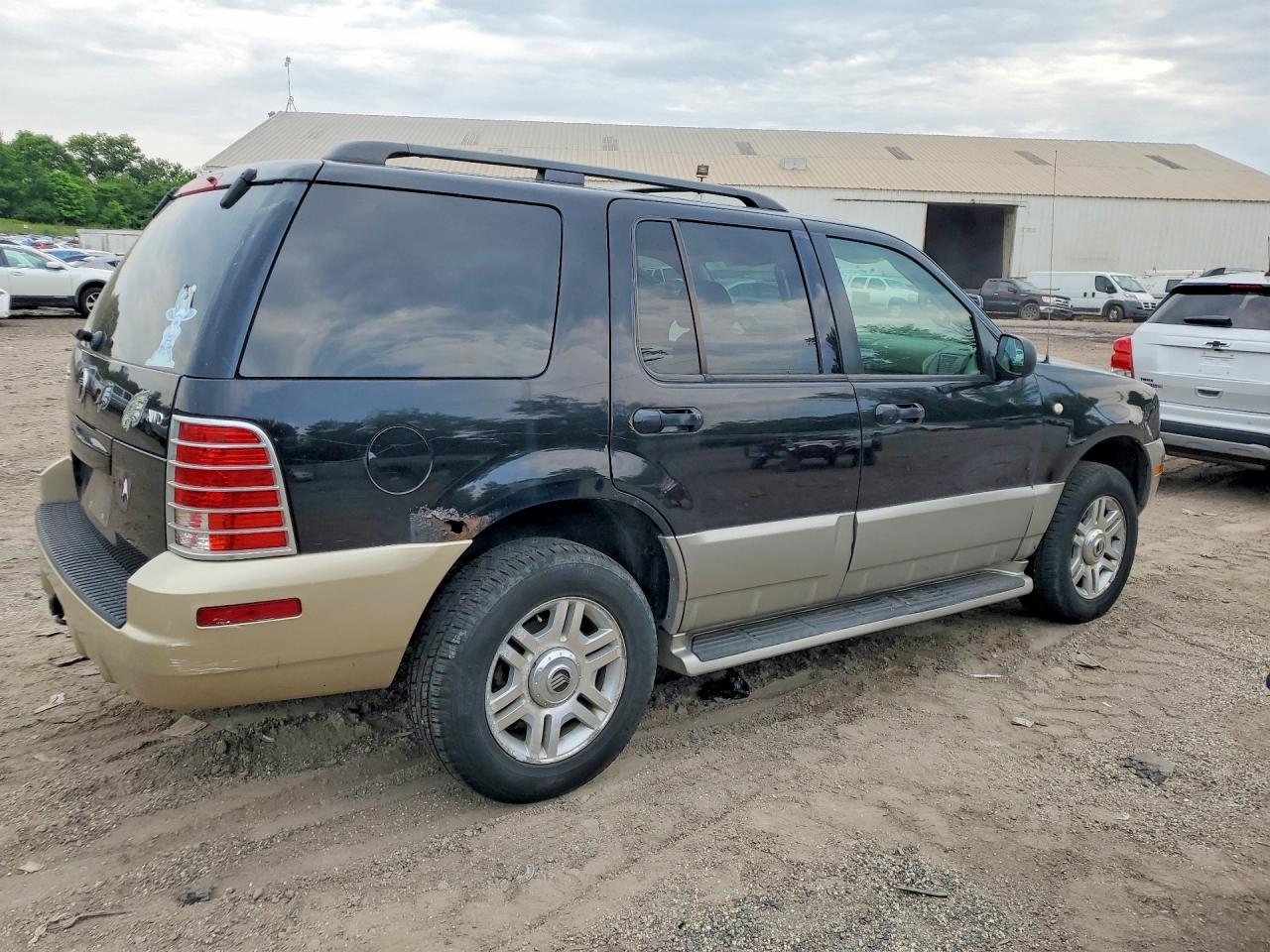 2003 Mercury Mountaineer Black vin: 4M2ZU86K73UJ13535