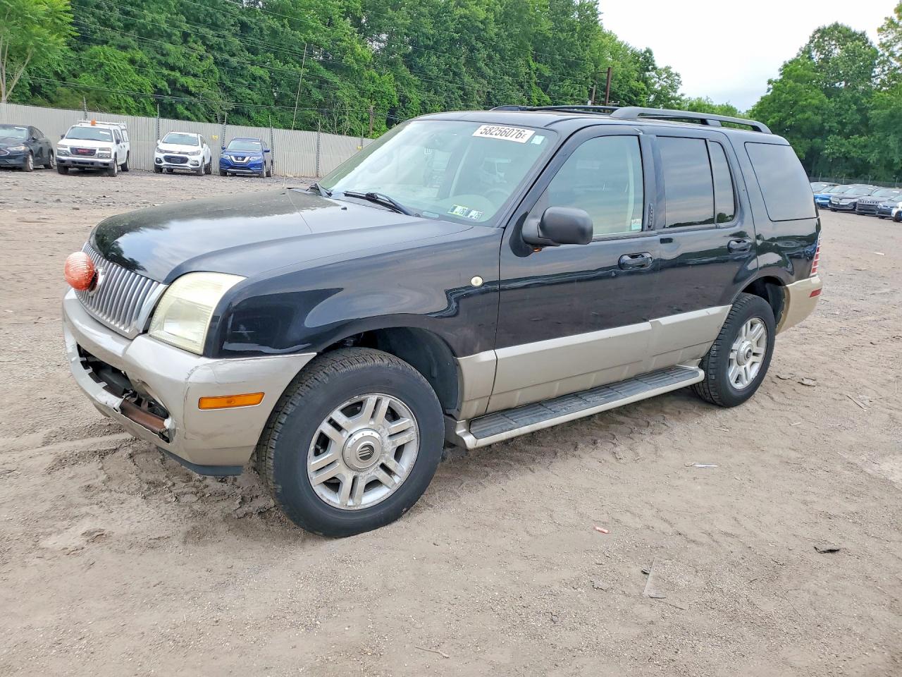 2003 Mercury Mountaineer Black vin: 4M2ZU86K73UJ13535