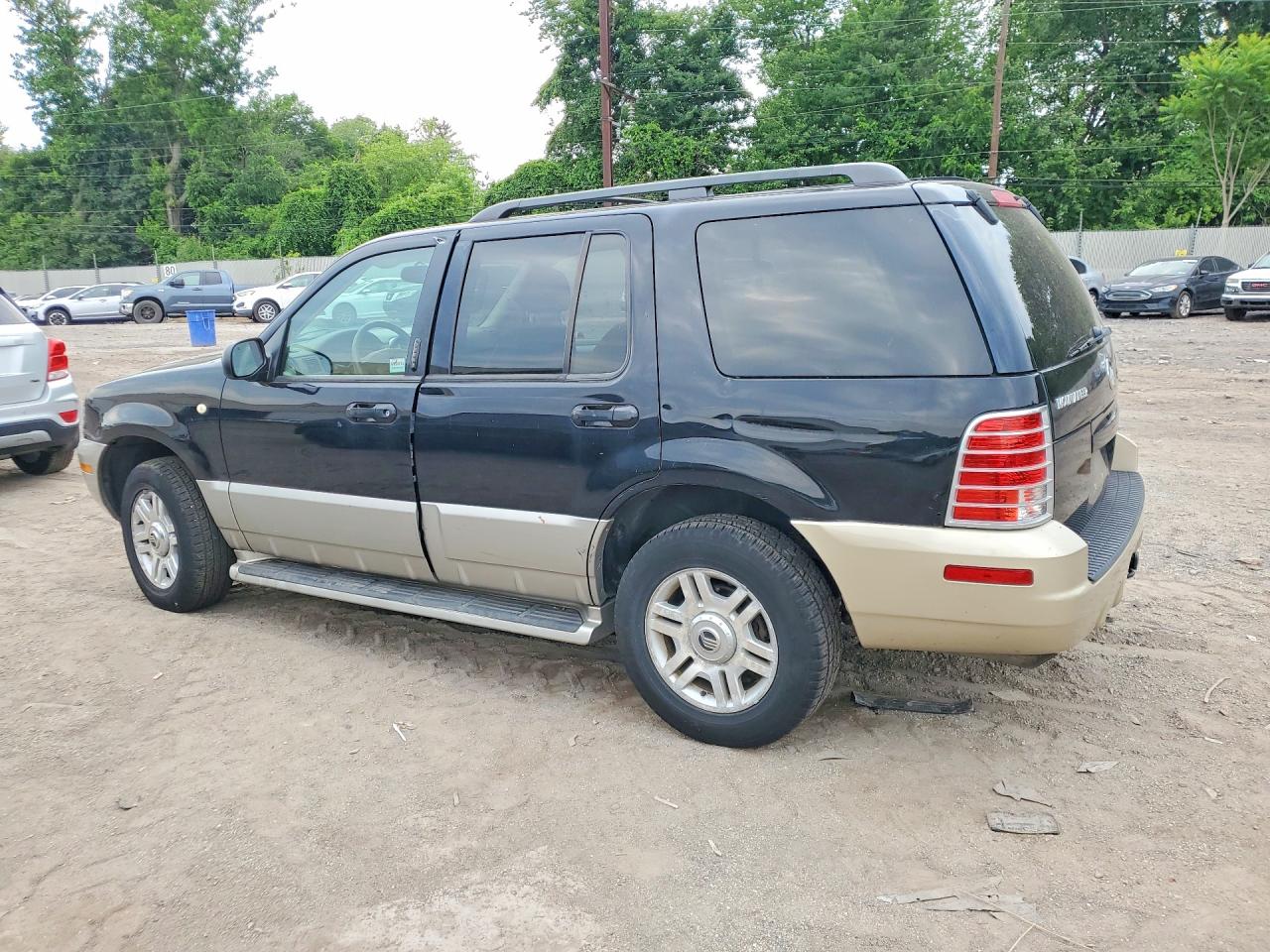 2003 Mercury Mountaineer Black vin: 4M2ZU86K73UJ13535