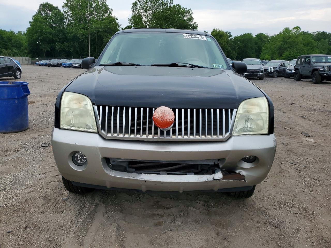 2003 Mercury Mountaineer Black vin: 4M2ZU86K73UJ13535