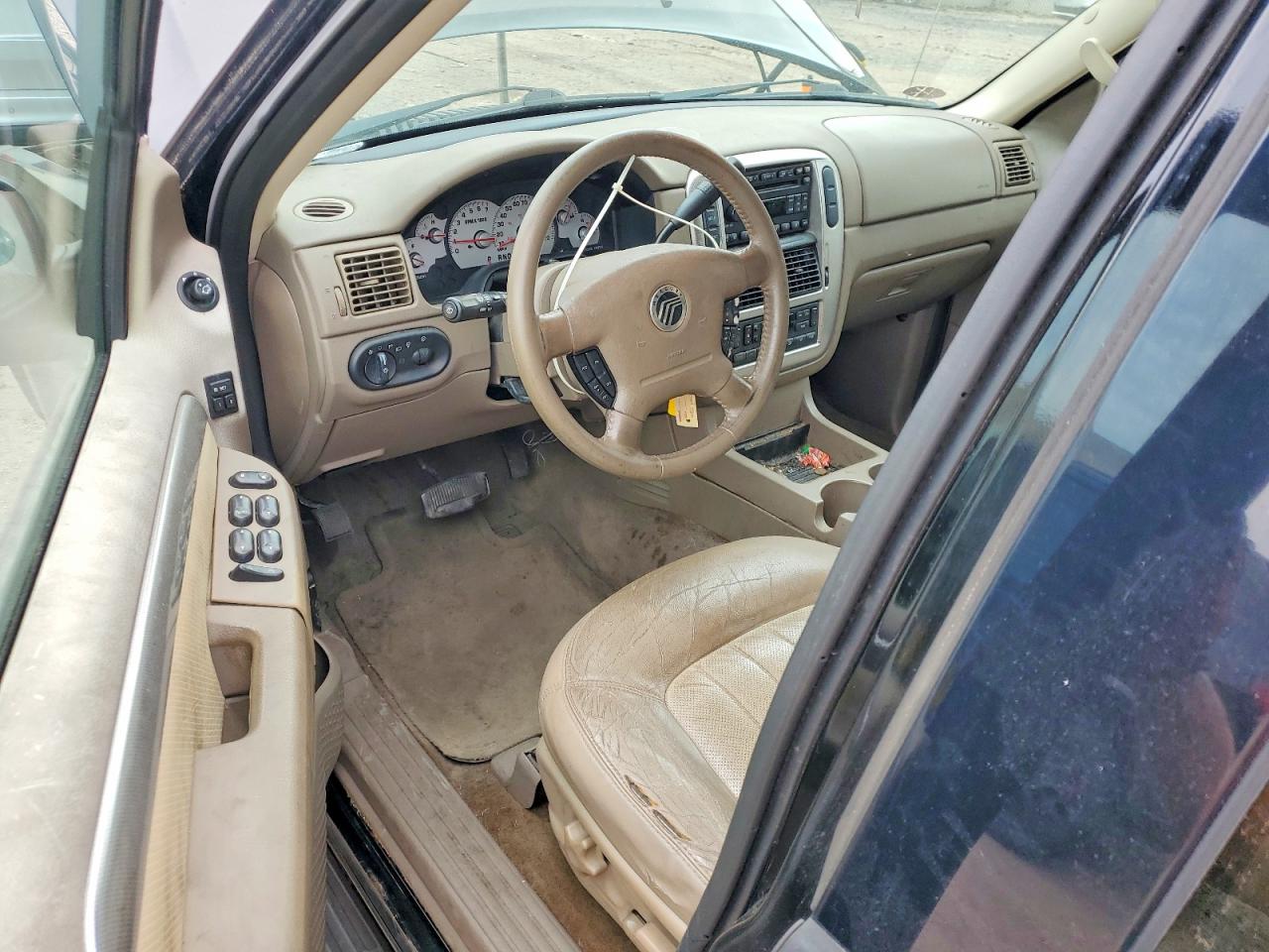 2003 Mercury Mountaineer Black vin: 4M2ZU86K73UJ13535