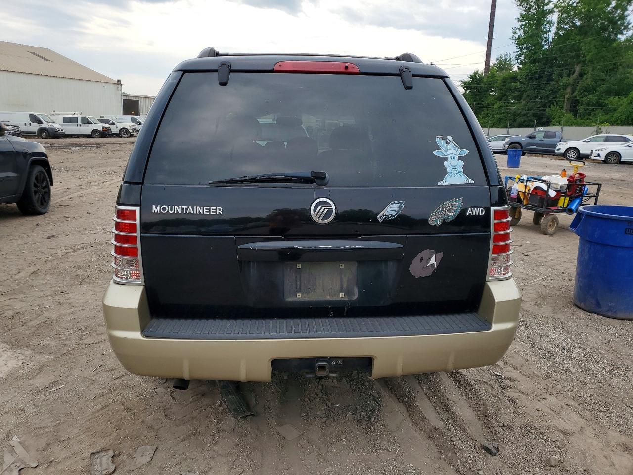 2003 Mercury Mountaineer Black vin: 4M2ZU86K73UJ13535