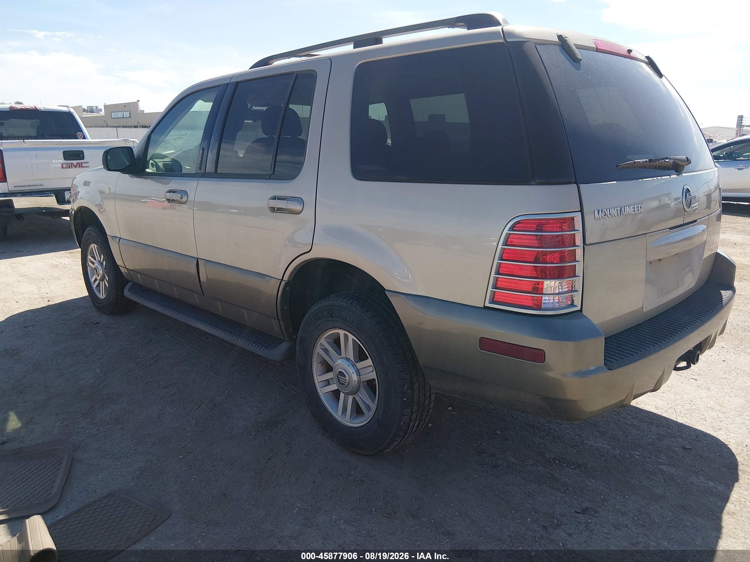 2004 Mercury Mountaineer   Коричневый vin: 4M2ZU86K74UJ07445
