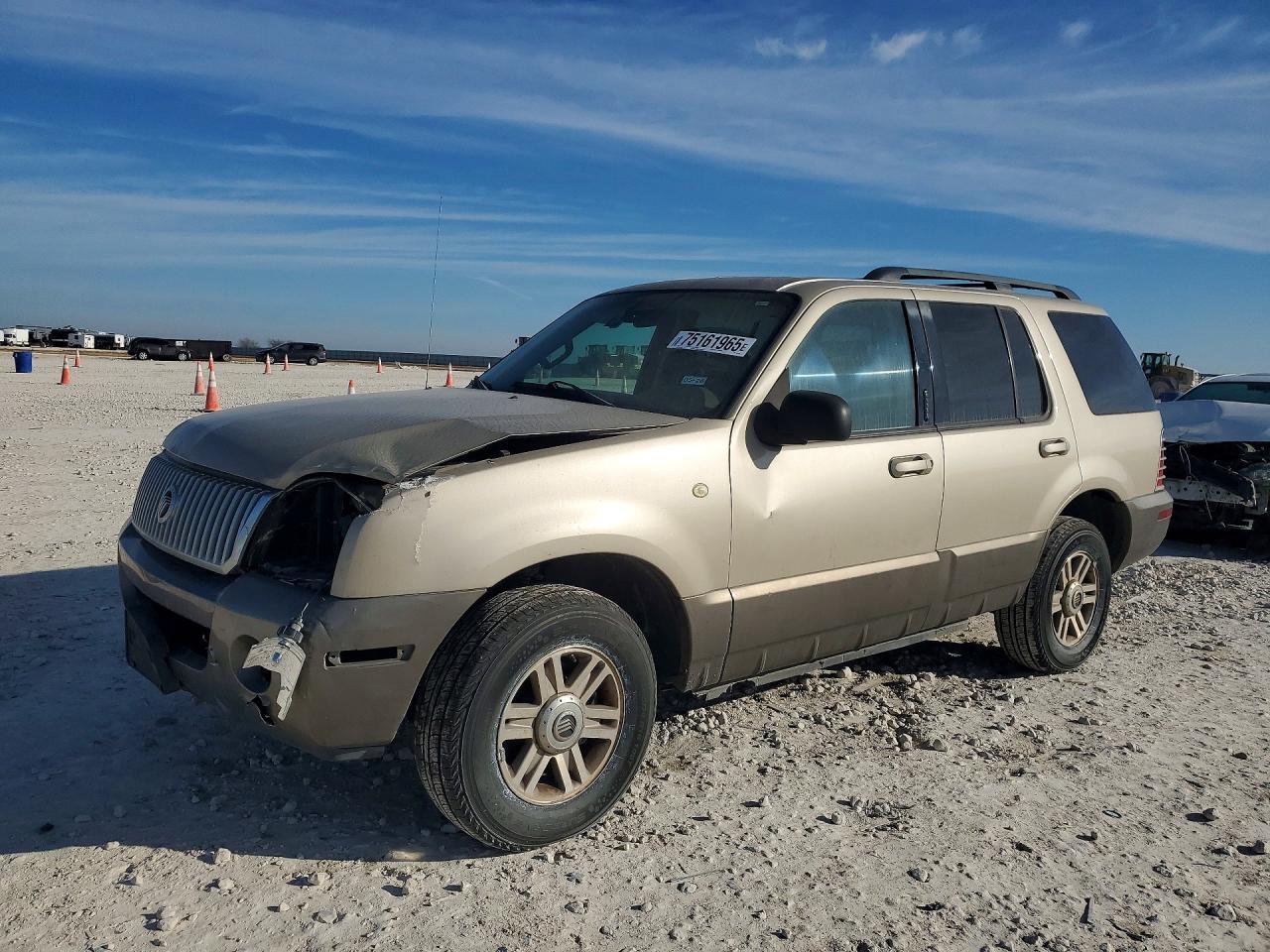 2004 Mercury Mountaineer Tan vin: 4M2ZU86K94UJ18463