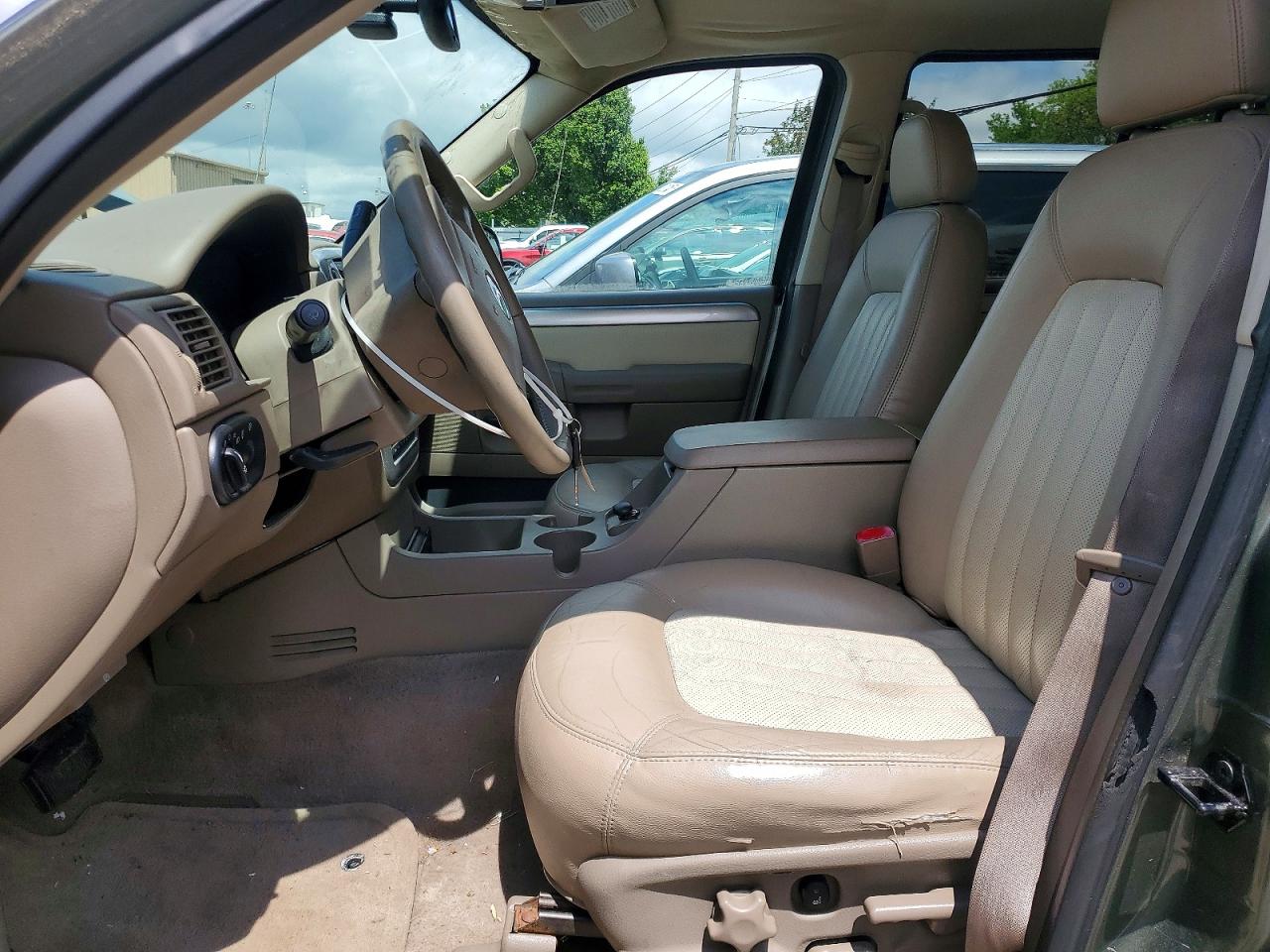 2004 Mercury Mountaineer Green vin: 4M2ZU86KX4UJ16365
