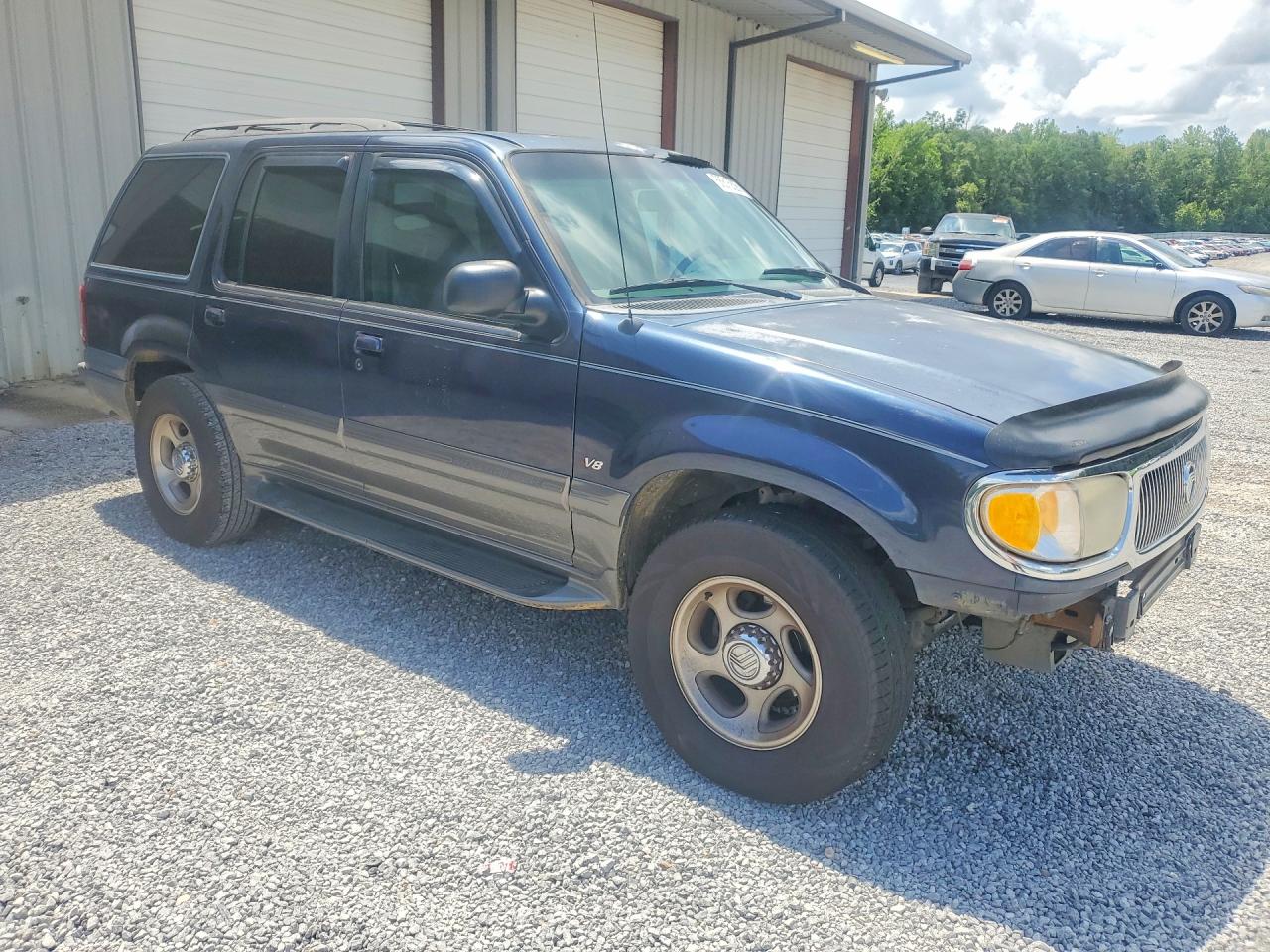 2001 Mercury Mountaineer Синий vin: 4M2ZU86P11UJ09571