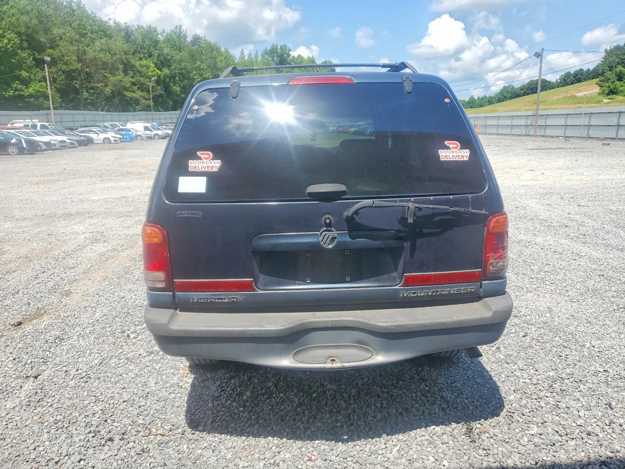 2001 Mercury Mountaineer Синий vin: 4M2ZU86P11UJ09571