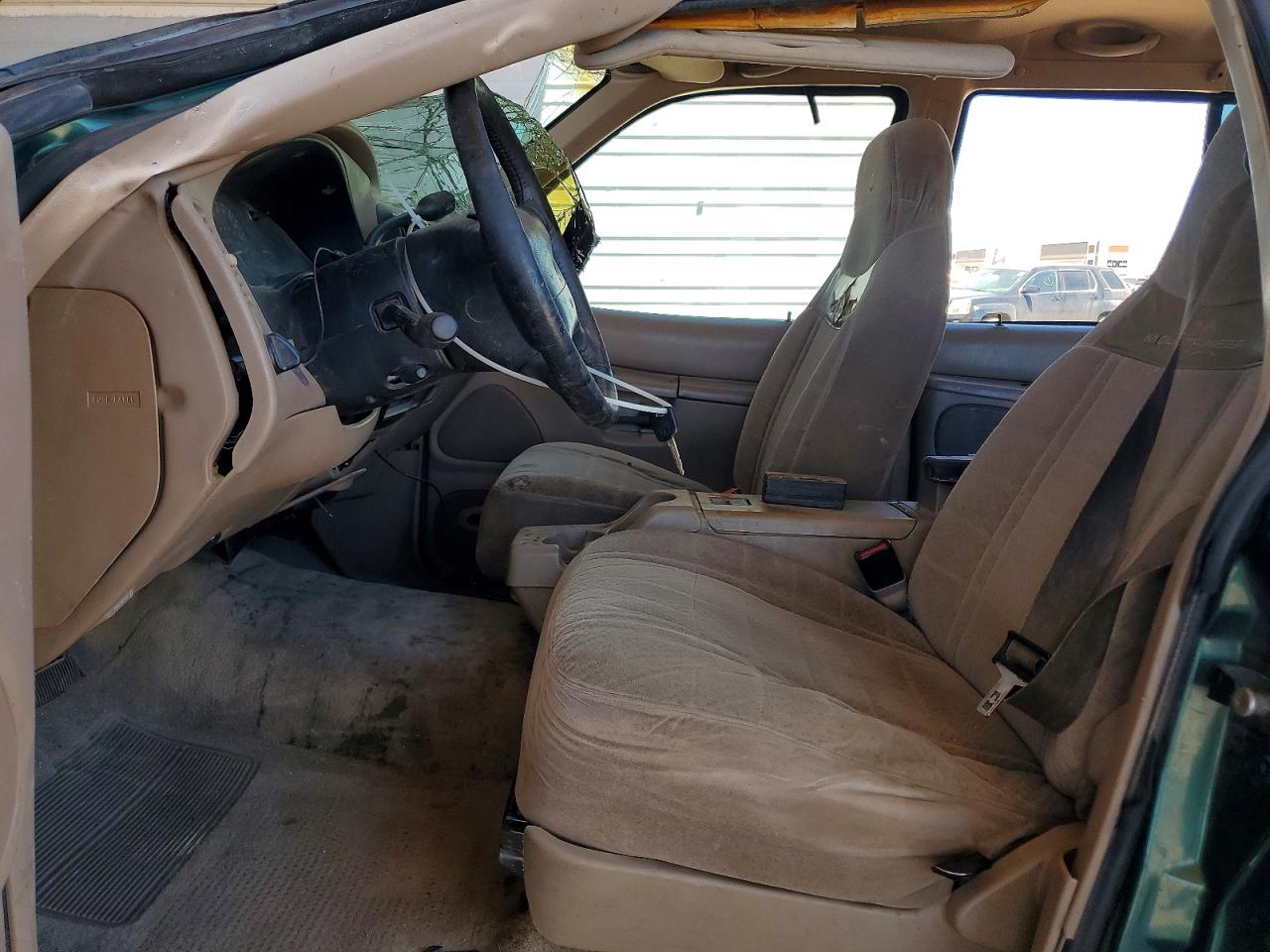 2001 Mercury Mountaineer Green vin: 4M2ZU86P51UJ14403
