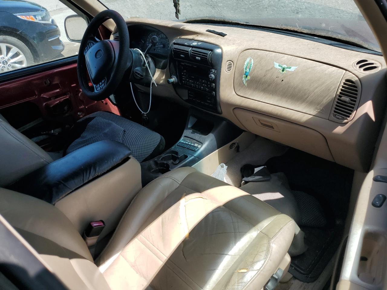 2001 Mercury Mountaineer Maroon vin: 4M2ZU86P81UJ06330
