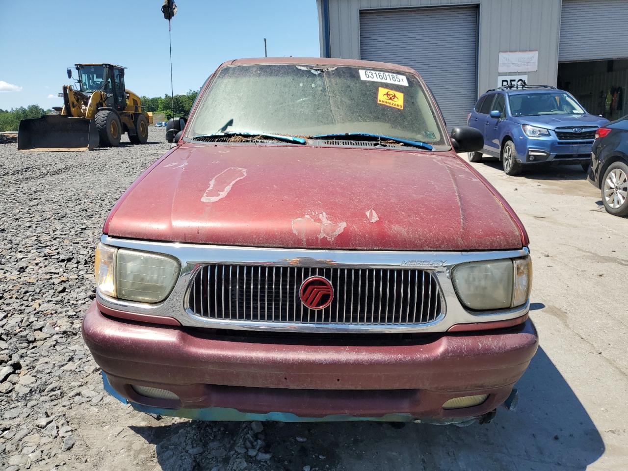2001 Mercury Mountaineer Maroon vin: 4M2ZU86P81UJ06330