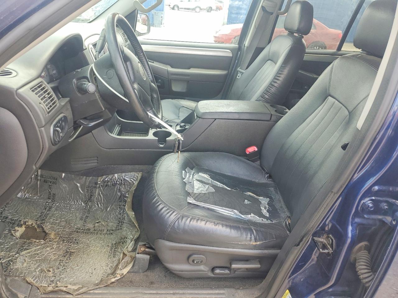 2005 Mercury Mountaineer Blue vin: 4M2ZU86W85UJ09077