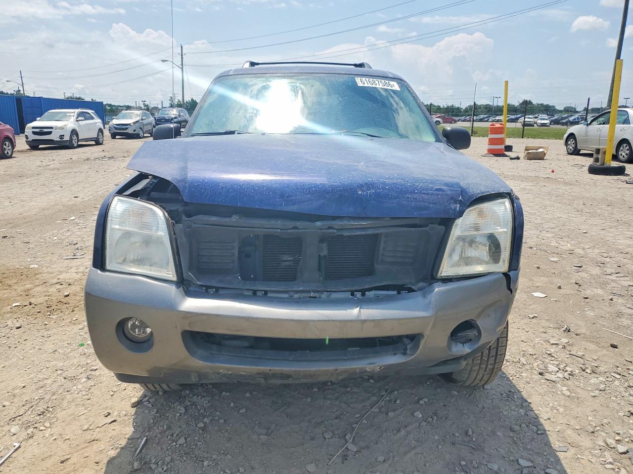 2005 Mercury Mountaineer Blue vin: 4M2ZU86W85UJ09077