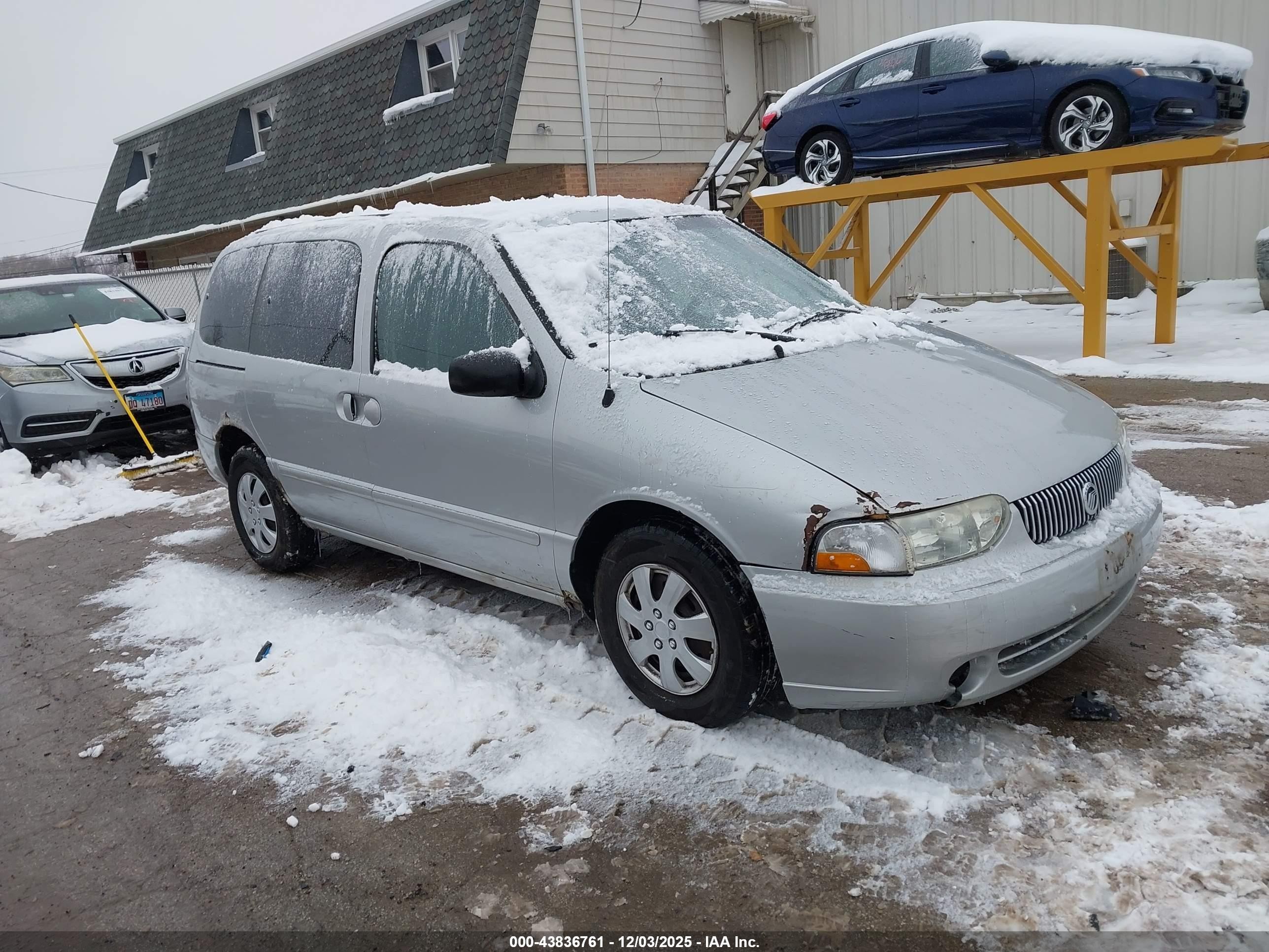 2002 Mercury Villager   Silver vin: 4M2ZV11T22DJ05622