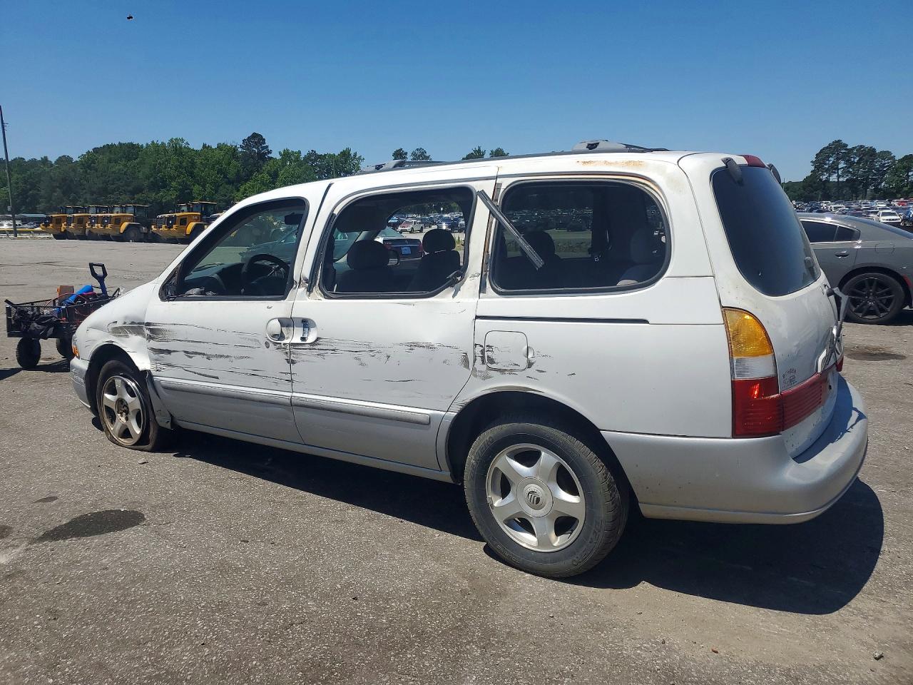2002 Mercury Villager Белый vin: 4M2ZV11T52DJ04917