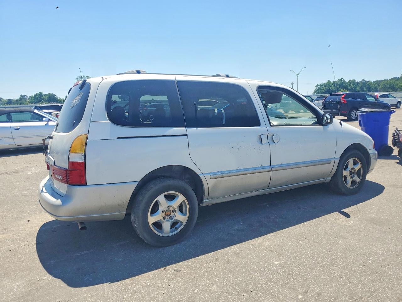 2002 Mercury Villager Белый vin: 4M2ZV11T52DJ04917