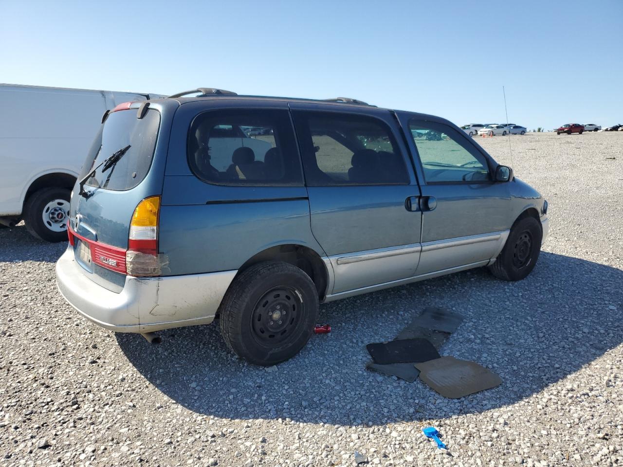 2002 Mercury Villager Blue vin: 4M2ZV11T52DJ18378