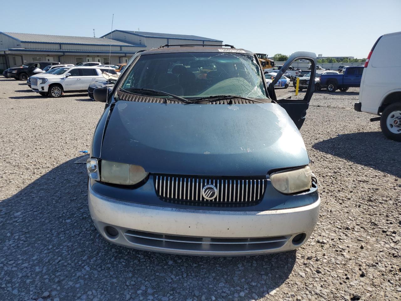 2002 Mercury Villager Blue vin: 4M2ZV11T52DJ18378