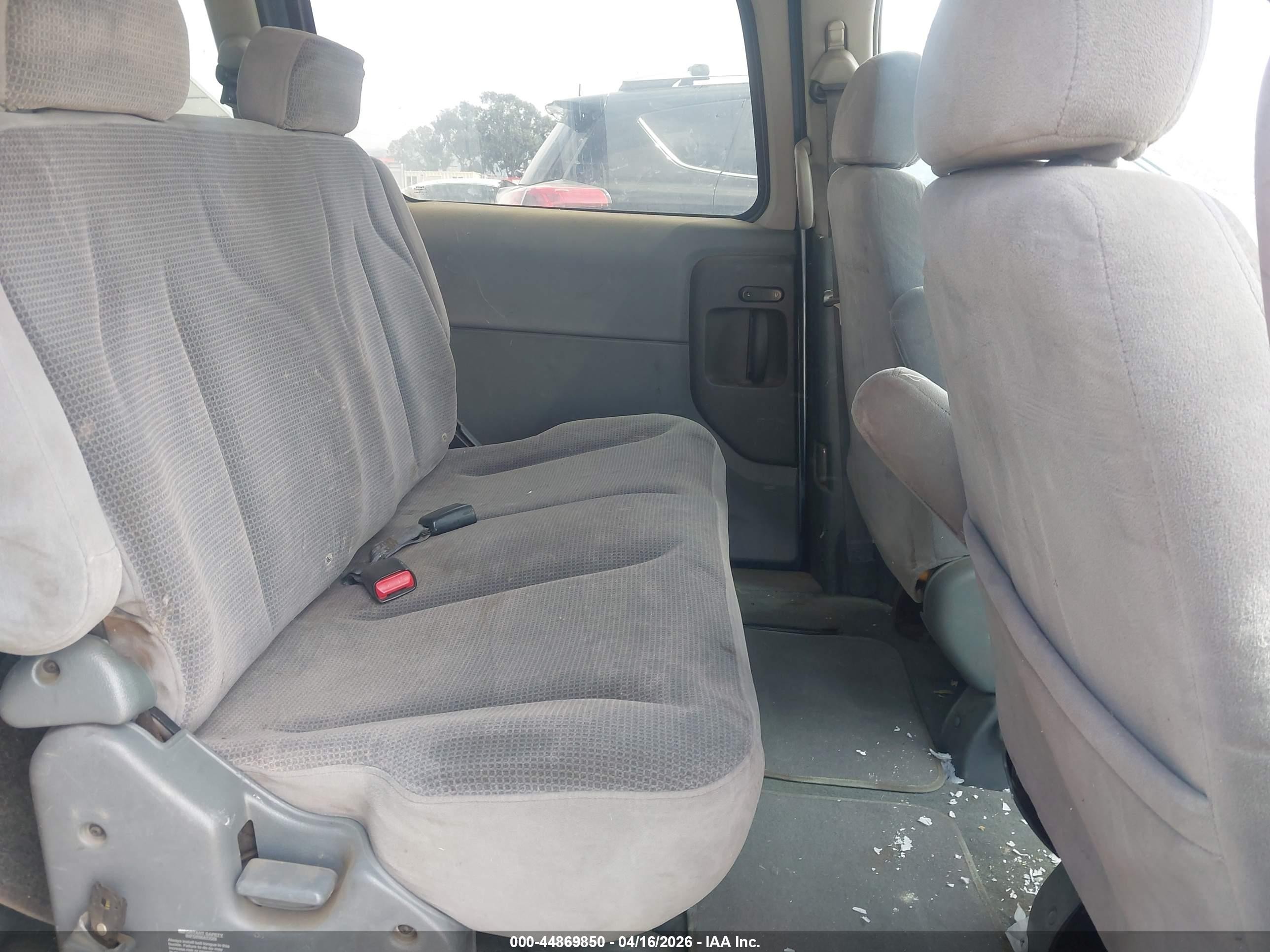 2001 Mercury Villager   Blue vin: 4M2ZV11T71DJ07686