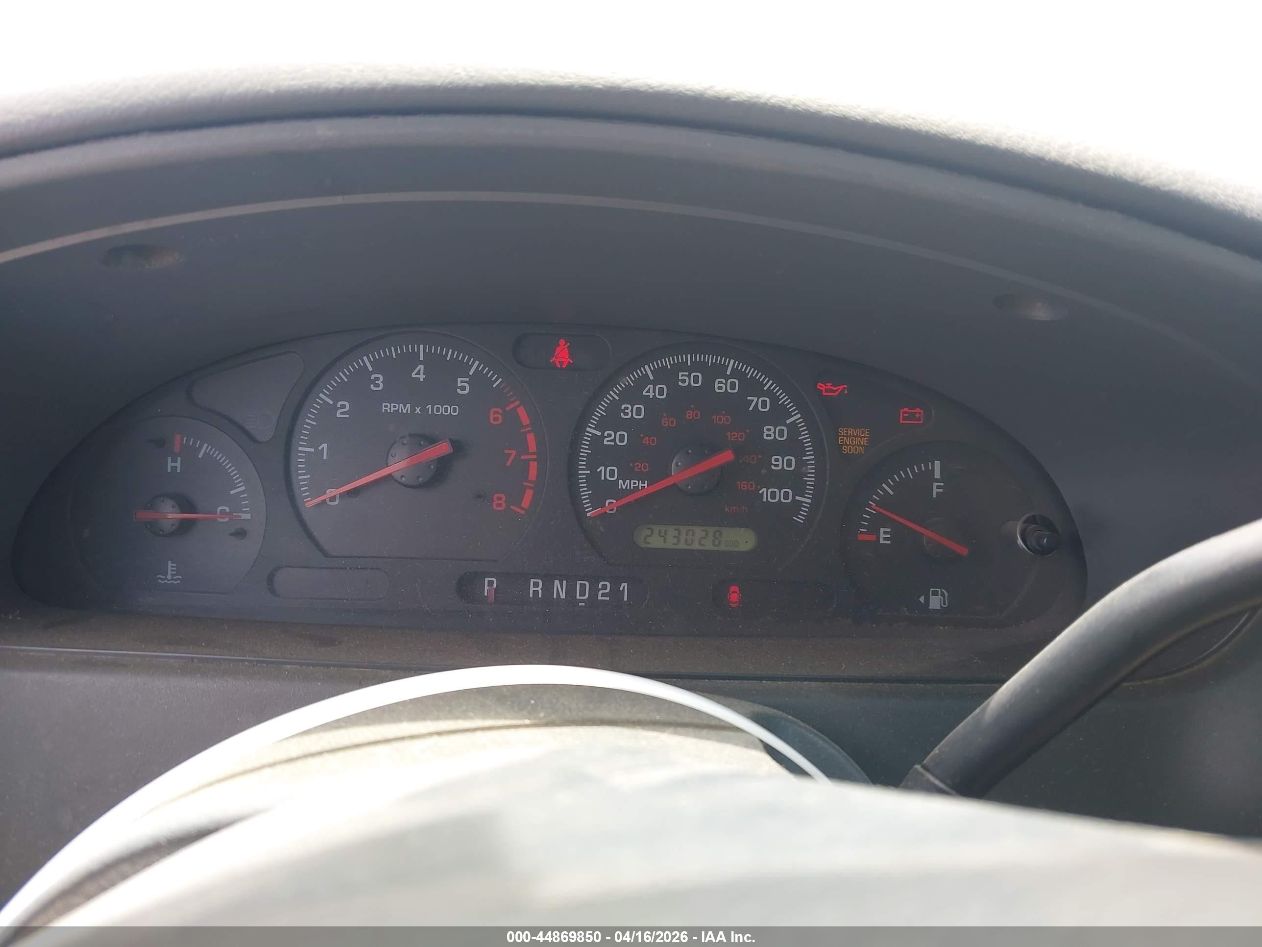 2001 Mercury Villager   Blue vin: 4M2ZV11T71DJ07686