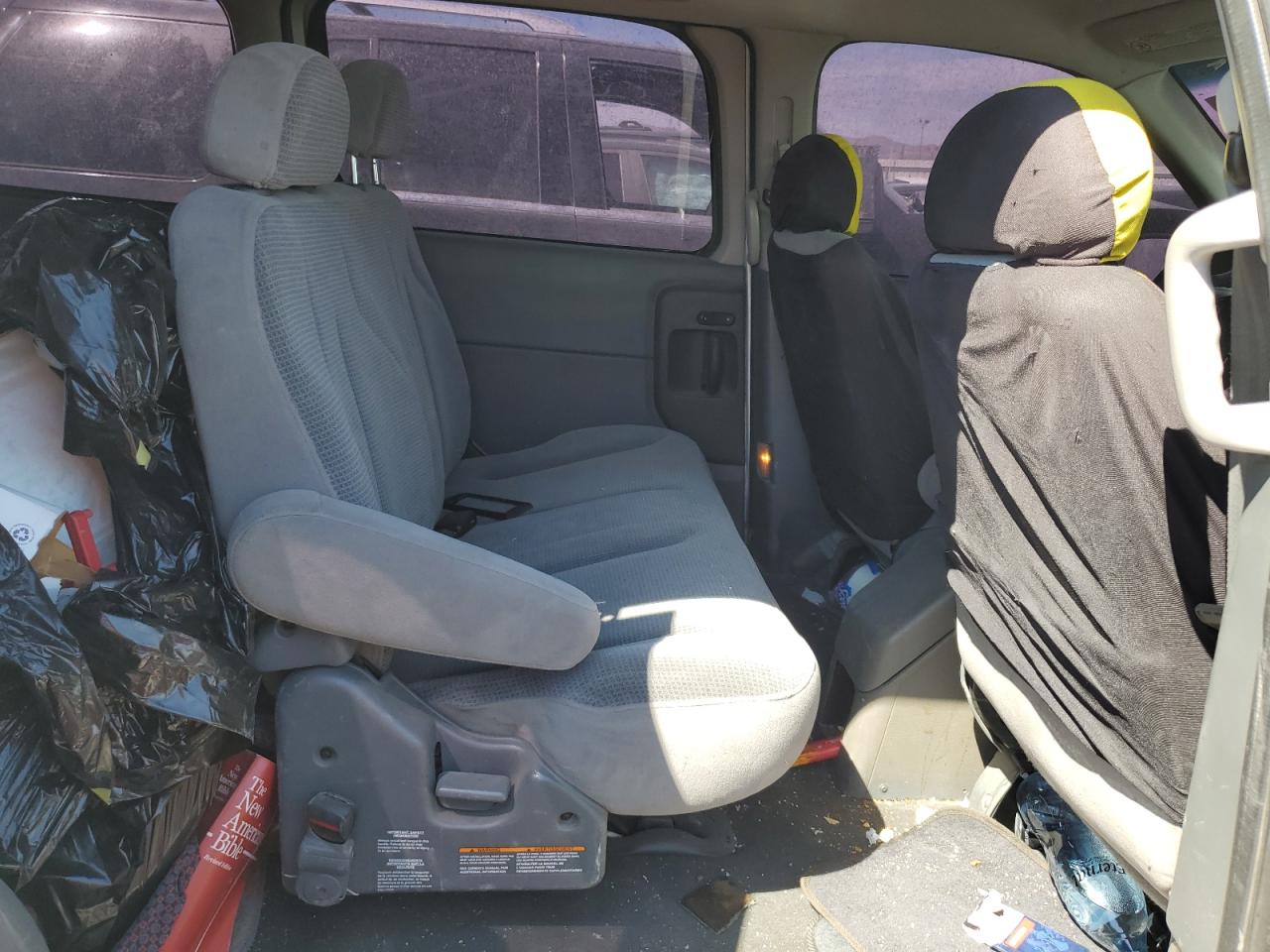 2001 Mercury Villager Silver vin: 4M2ZV11TX1DJ01381