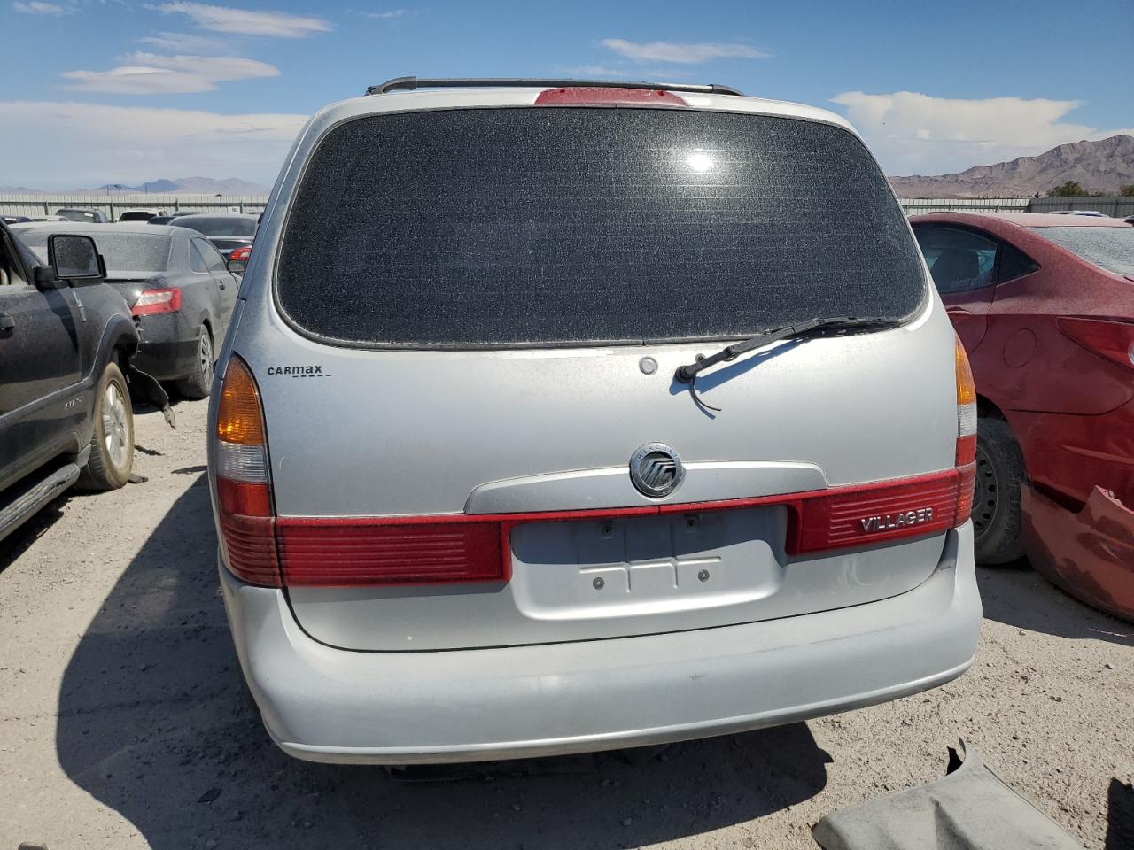 2001 Mercury Villager Silver vin: 4M2ZV11TX1DJ01381