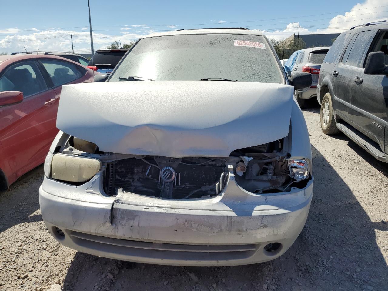 2001 Mercury Villager Silver vin: 4M2ZV11TX1DJ01381