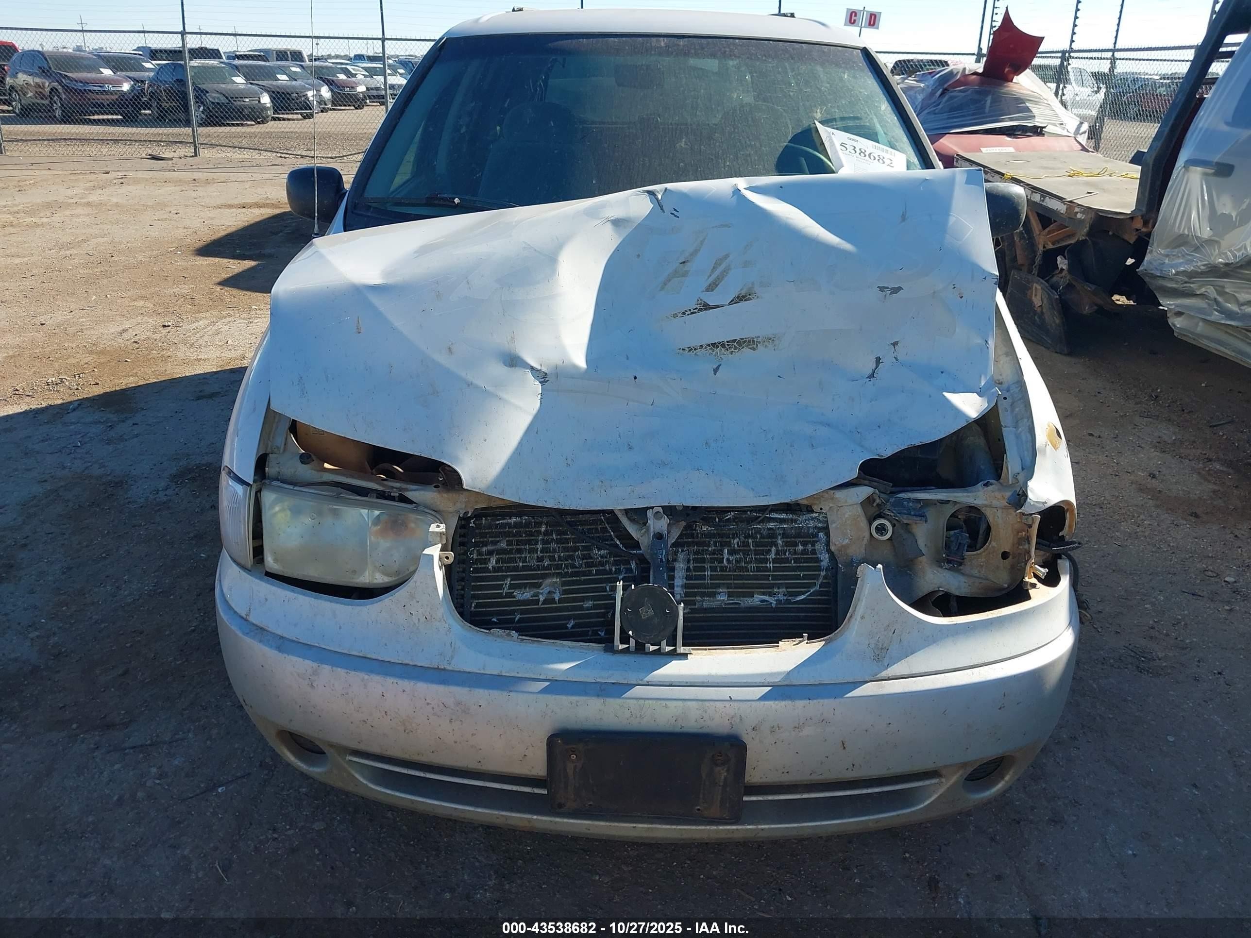 2002 Mercury Villager   White vin: 4M2ZV11TX2DJ05786
