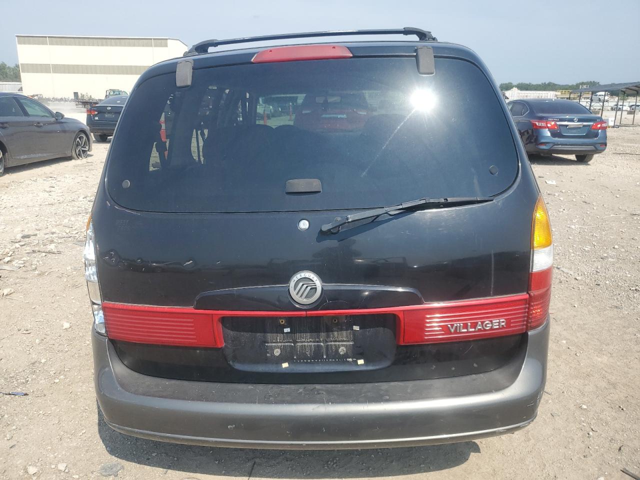 2001 Mercury Villager Sport Черный vin: 4M2ZV12T61DJ17088